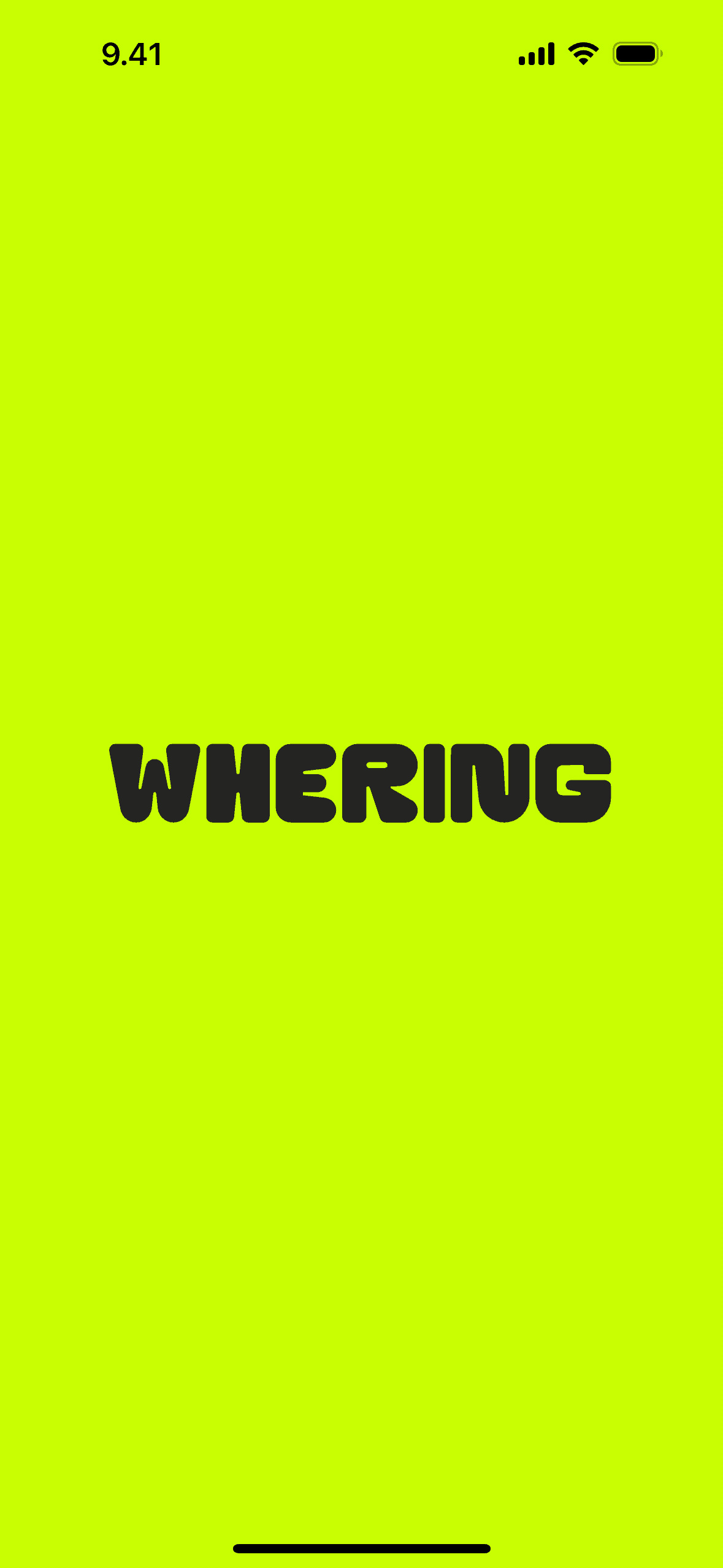 Whering iOS Lifestyle interface screenshot 1