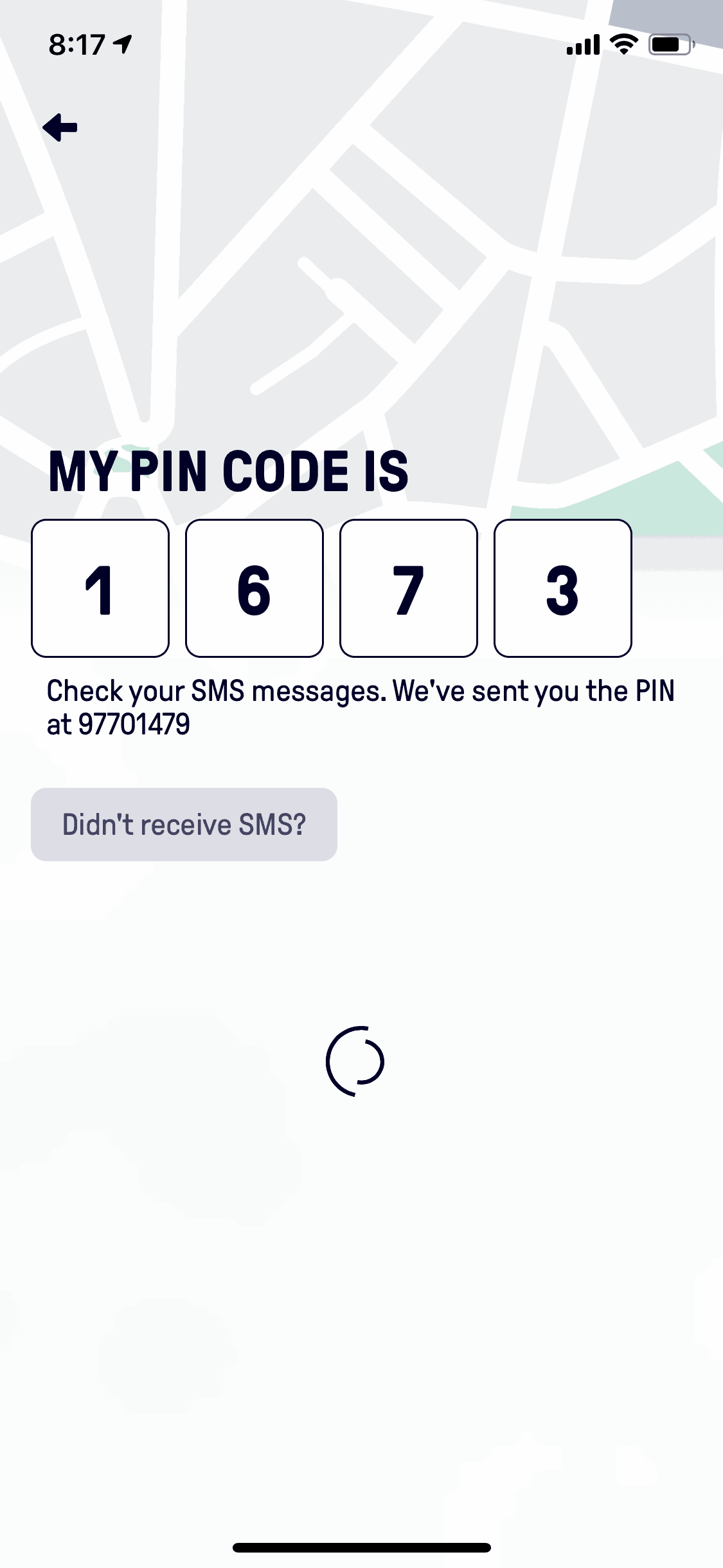 Beat Passenger iOS Maps & Navigation interface screenshot 6