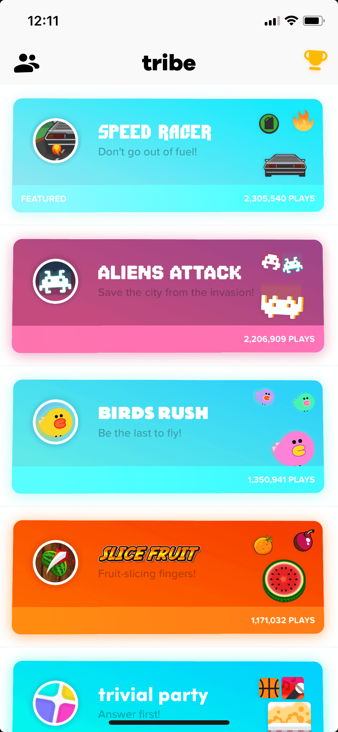 Tribe iOS Social Networking interface screenshot 6