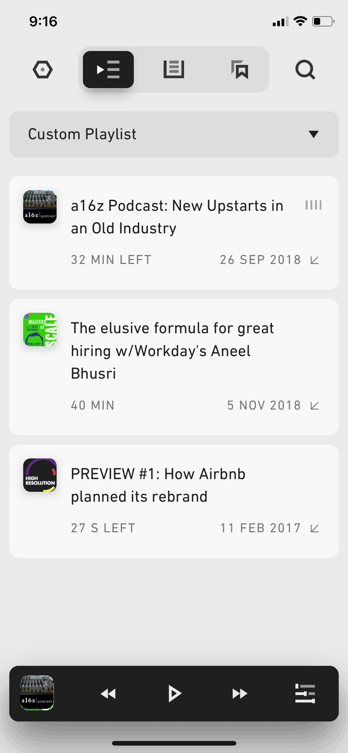Agora iOS News interface screenshot 3