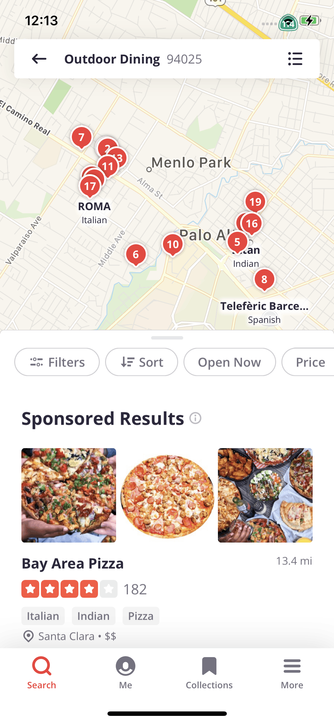 Yelp iOS Food & Drink interface screenshot 9