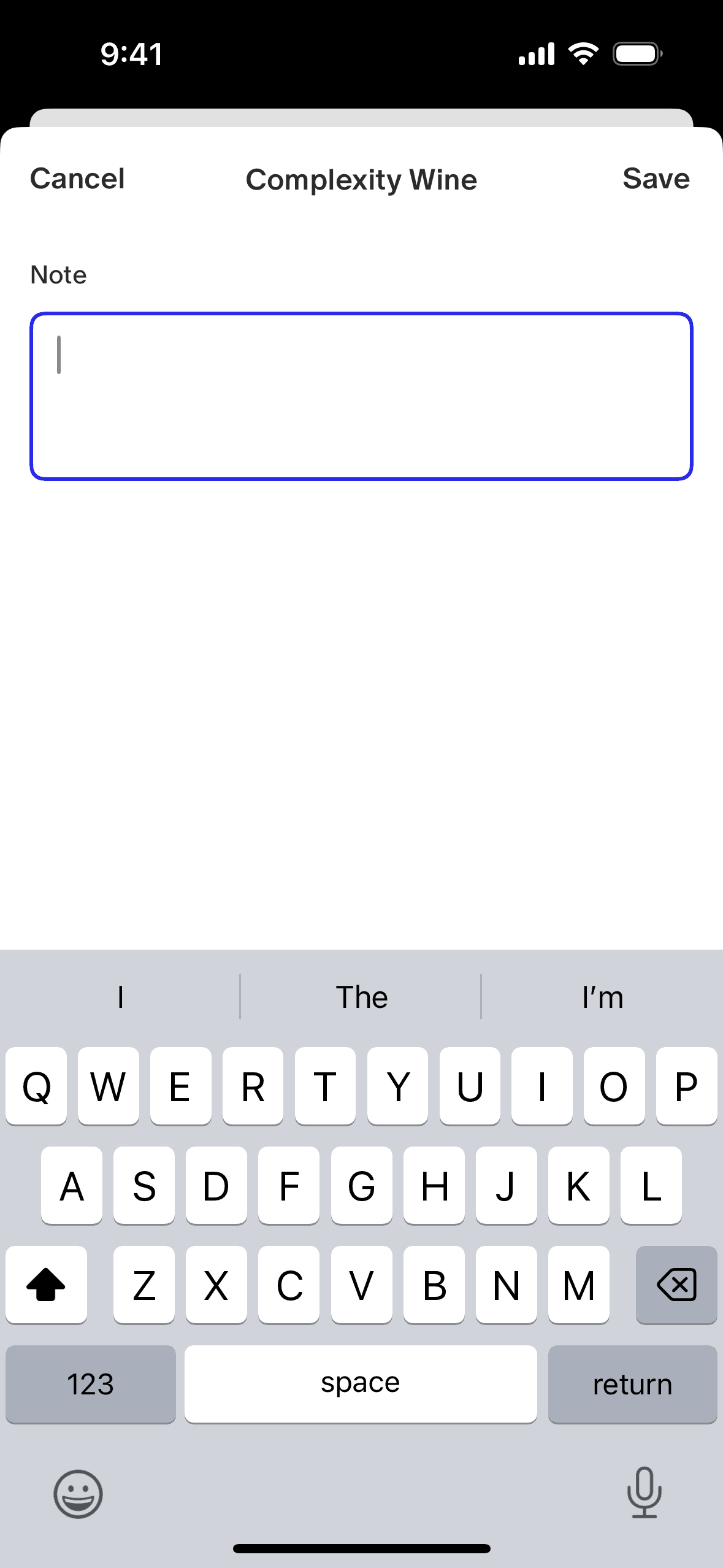 Tock iOS Food & Drink interface screenshot 5