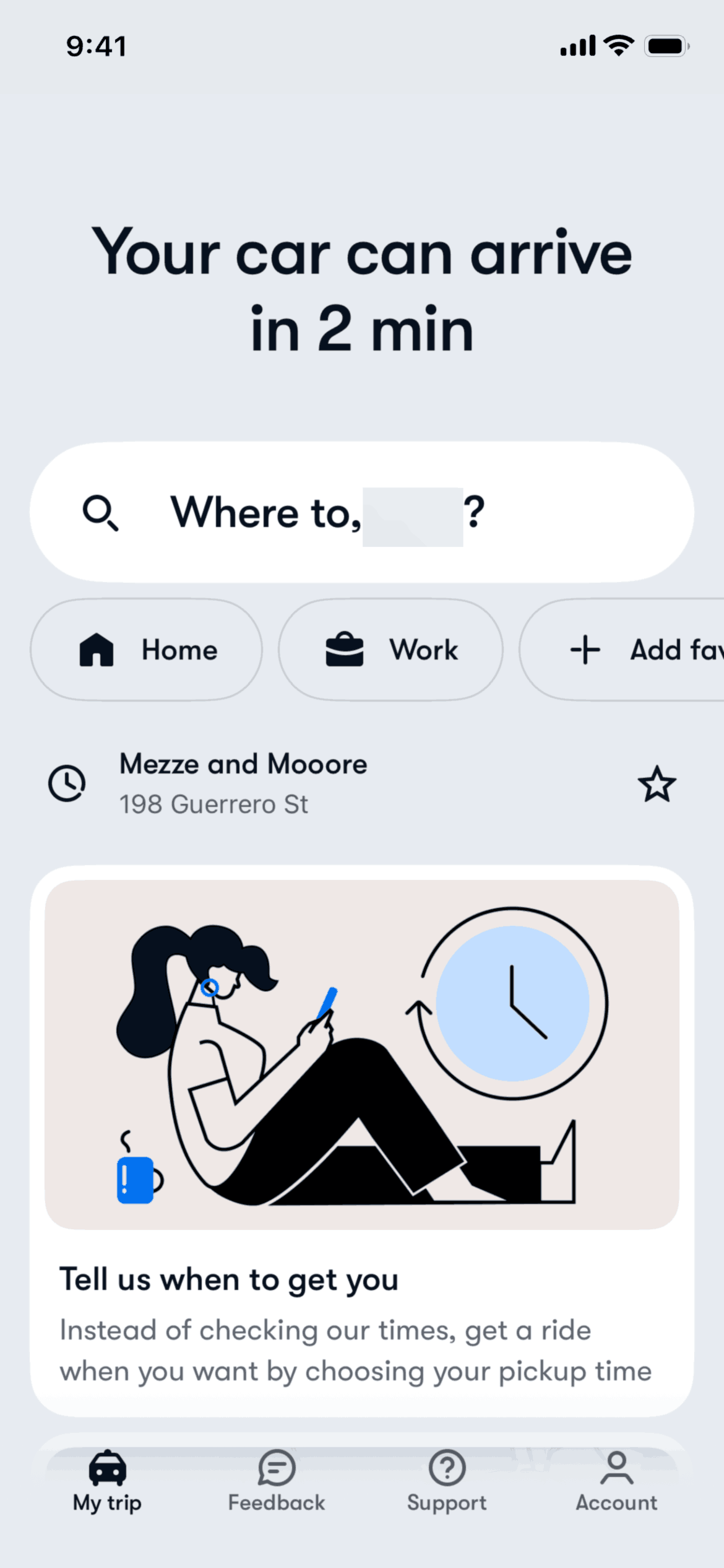 Waymo iOS Travel & Transportation interface screenshot 2