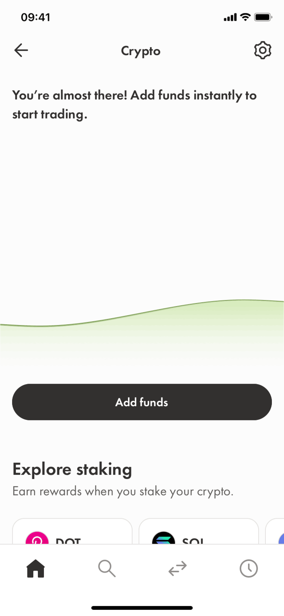 Wealthsimple iOS Finance interface screenshot 10