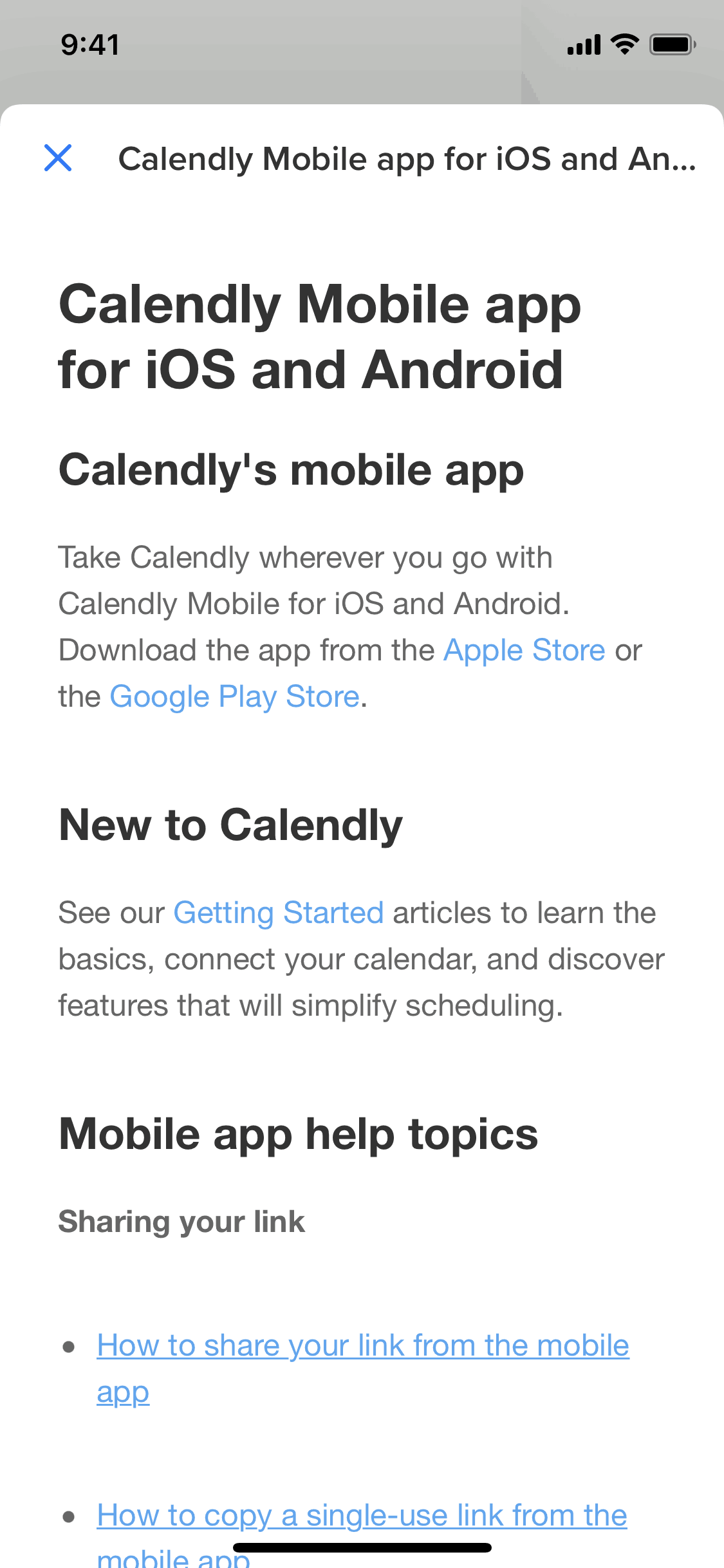 Calendly iOS Business interface screenshot 5