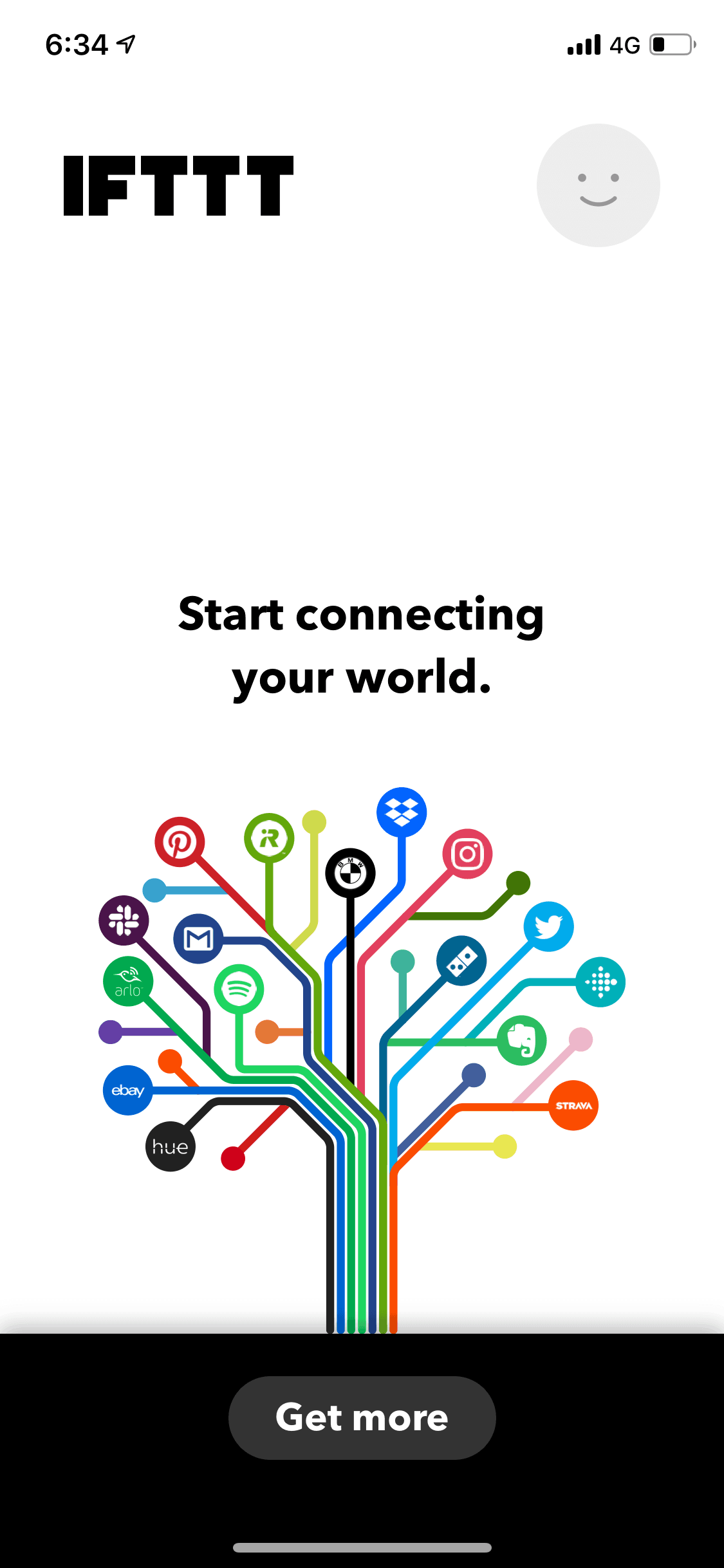 IFTTT iOS Productivity interface screenshot 10