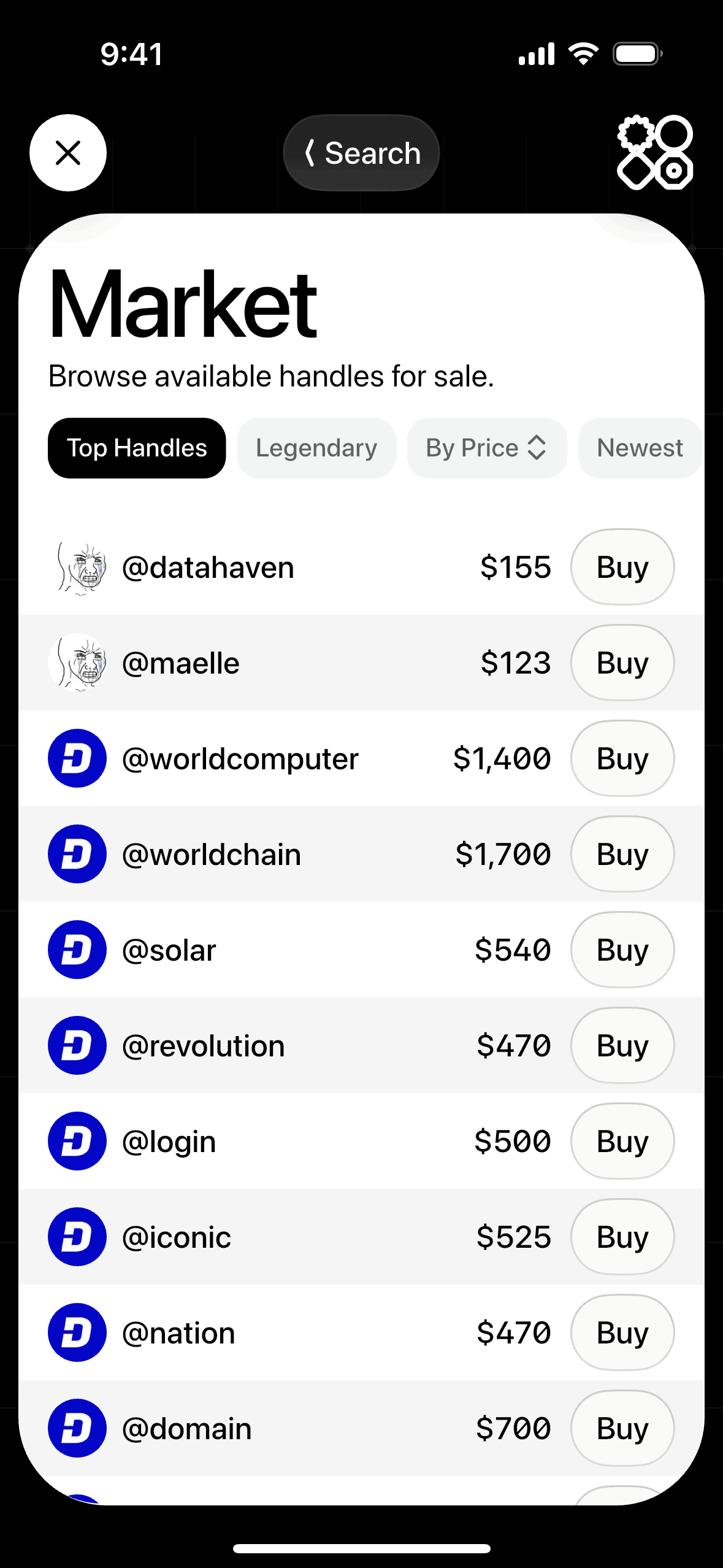 Orb Social iOS Social Networking interface screenshot 7