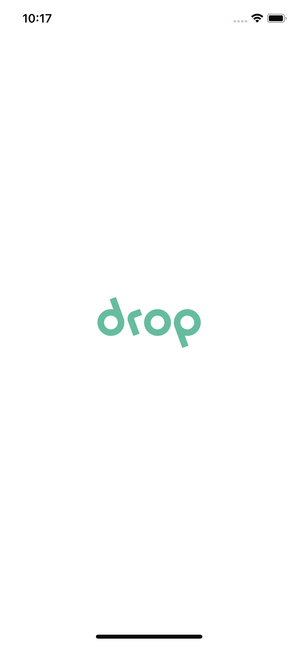 Drop iOS Lifestyle interface screenshot 1