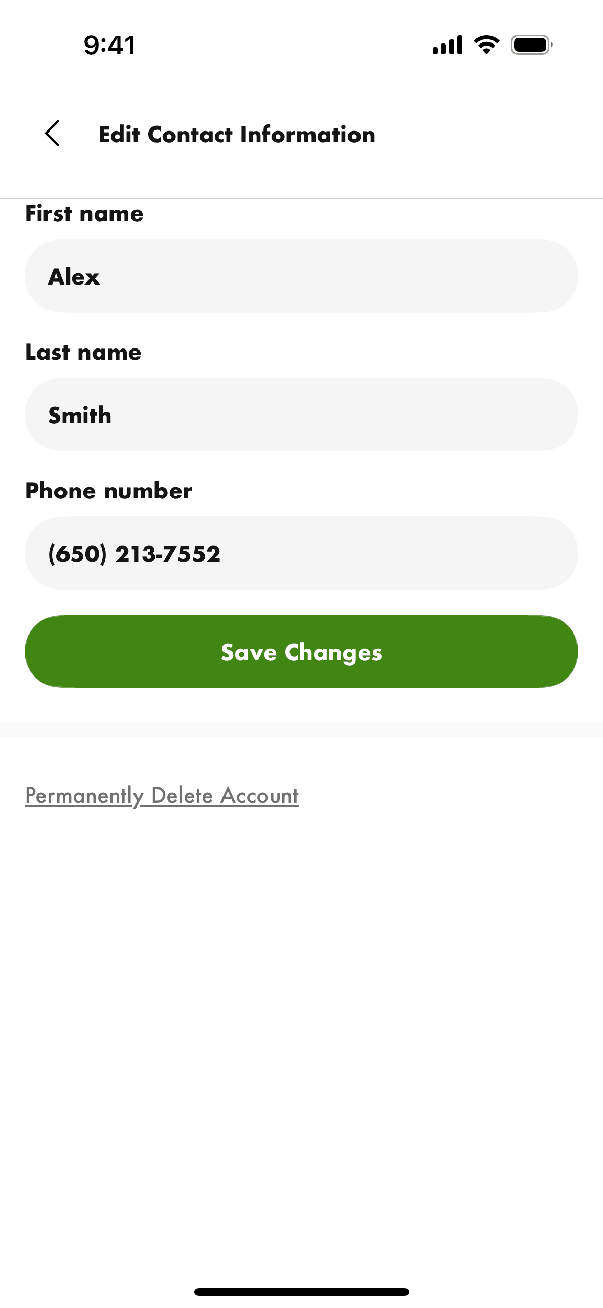 Shake Shack iOS Food & Drink interface screenshot 7