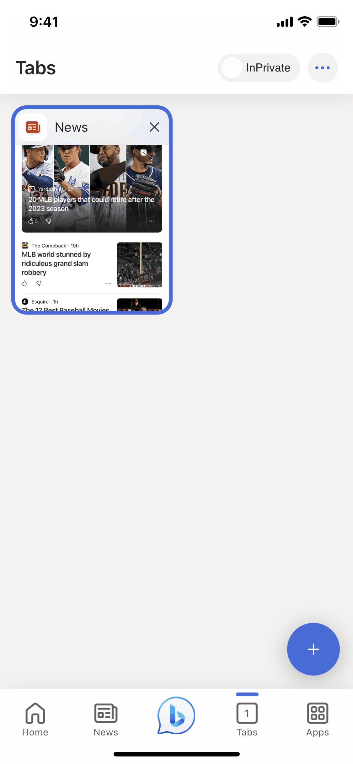 Bing iOS AI interface screenshot 5
