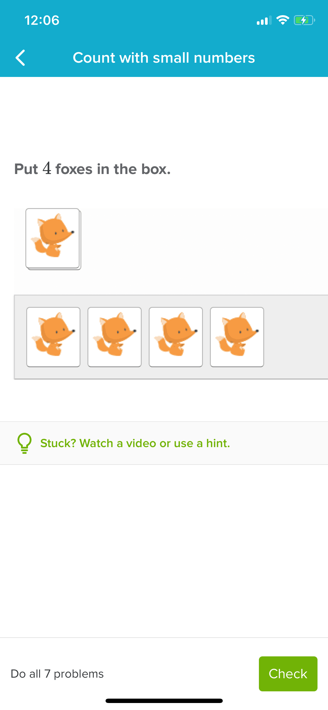 Khan Academy iOS Education interface screenshot 4