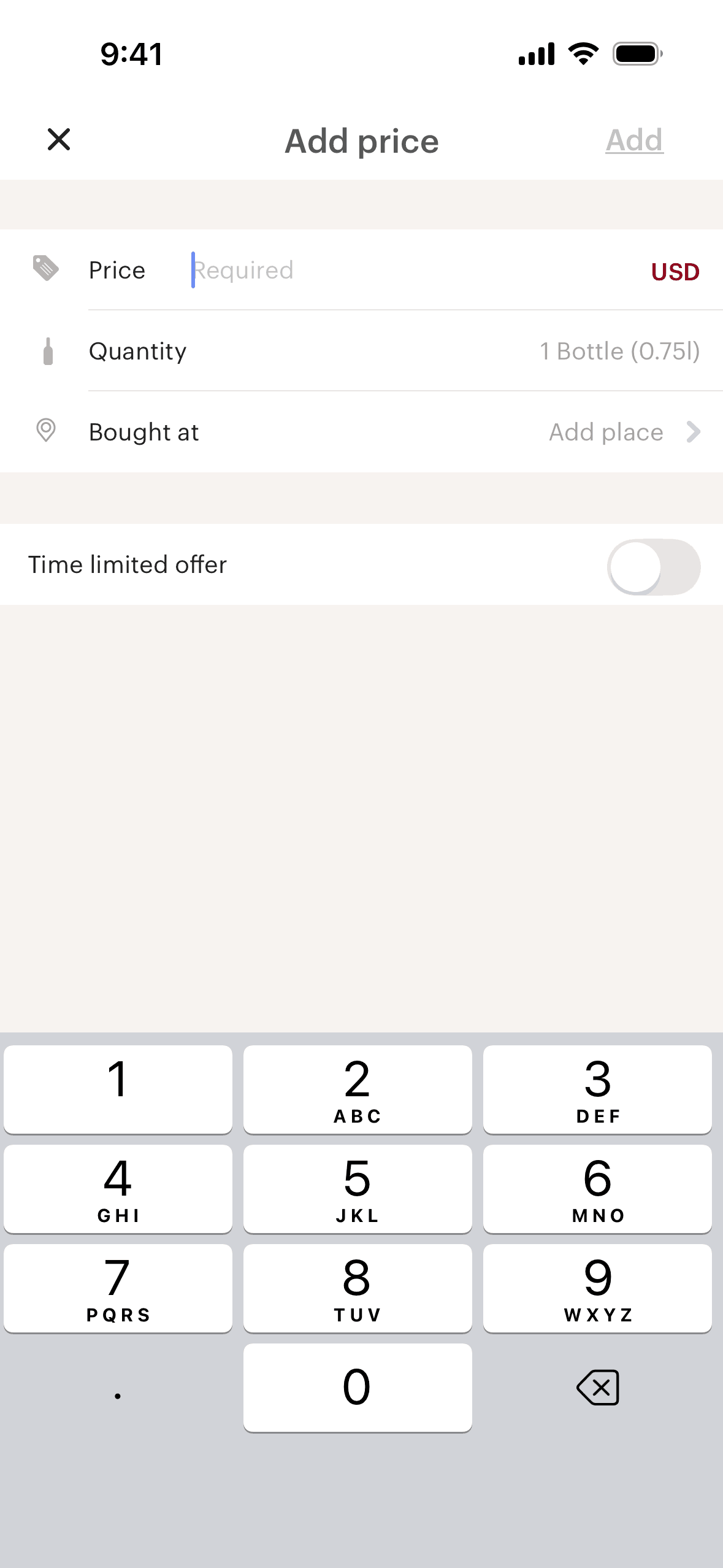 Vivino iOS Shopping interface screenshot 15