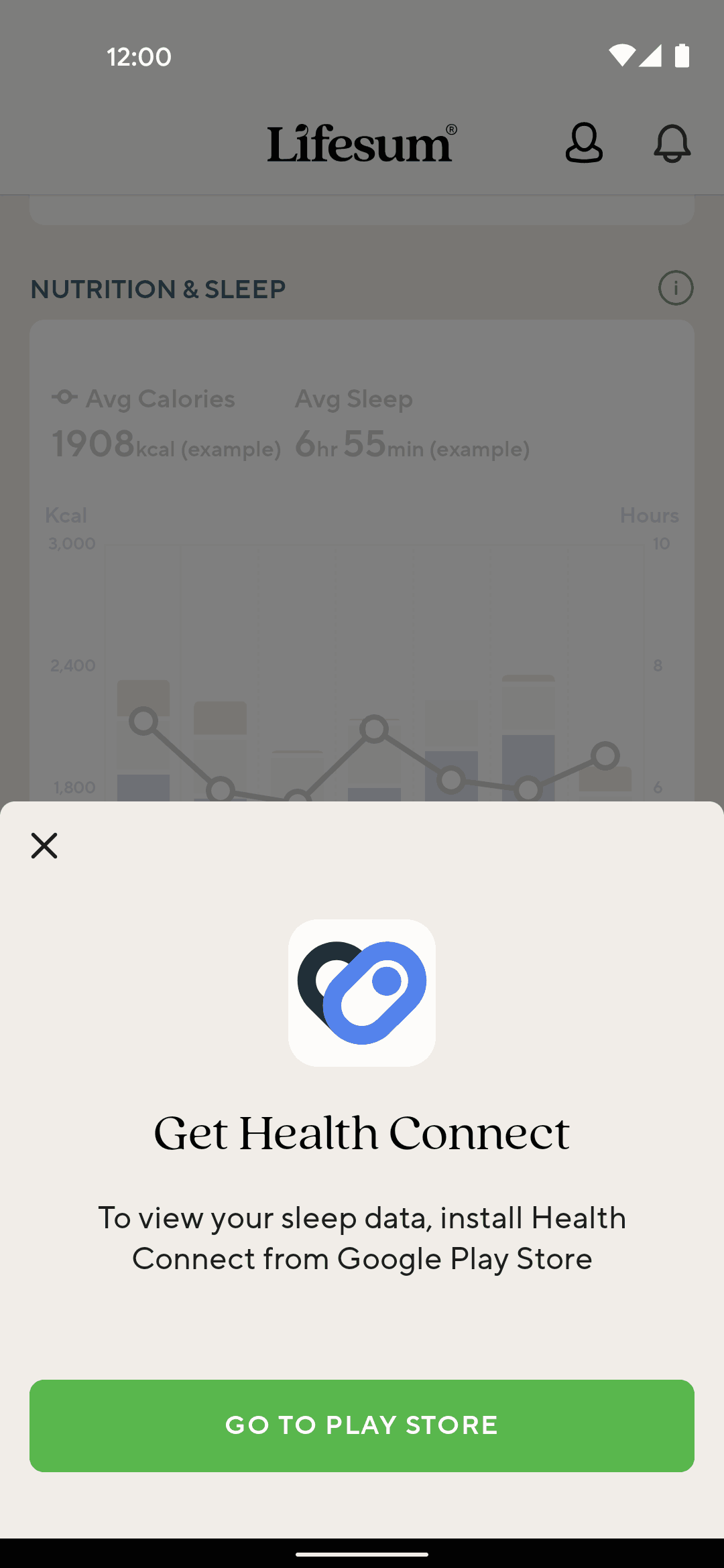 Lifesum Android Health & Fitness interface screenshot 20