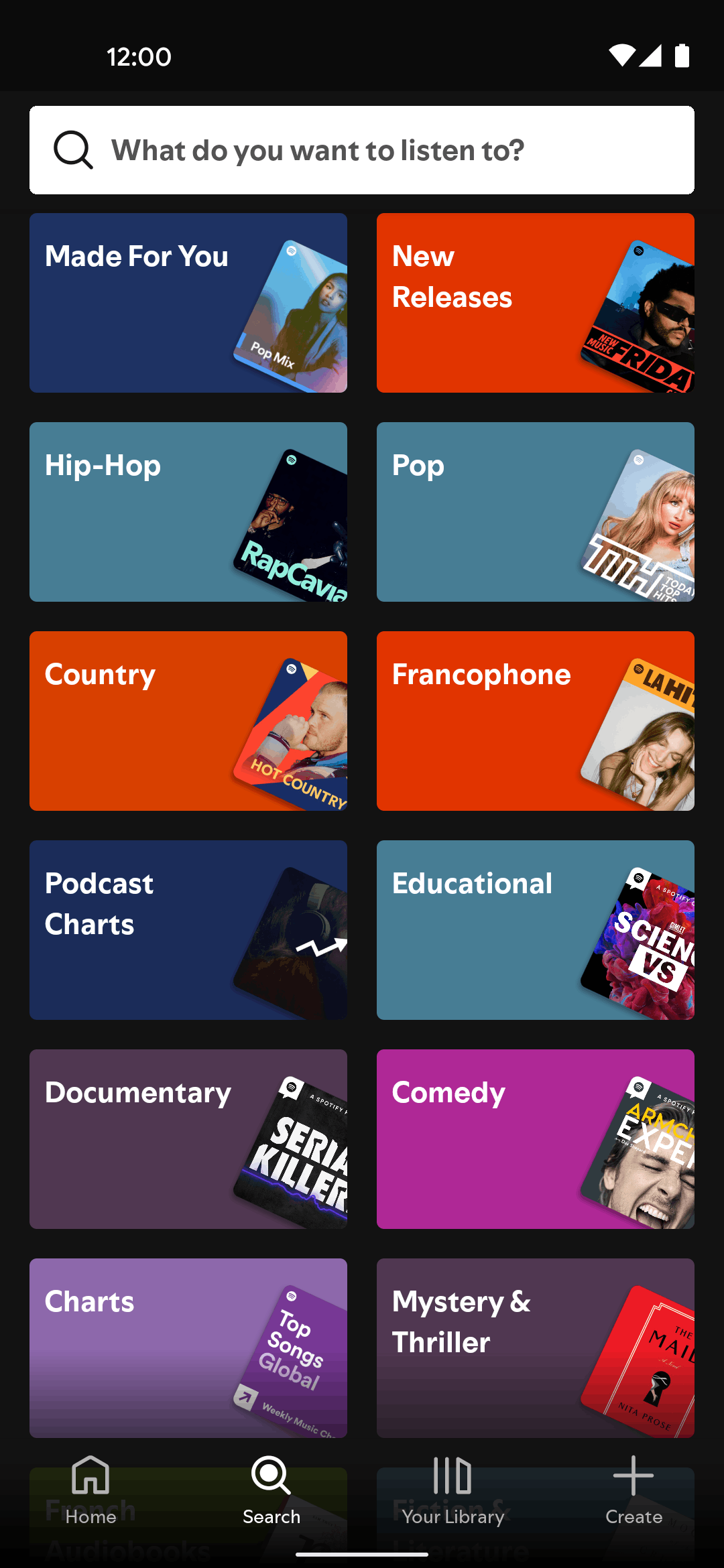 Spotify Android Music & Audio interface screenshot 3