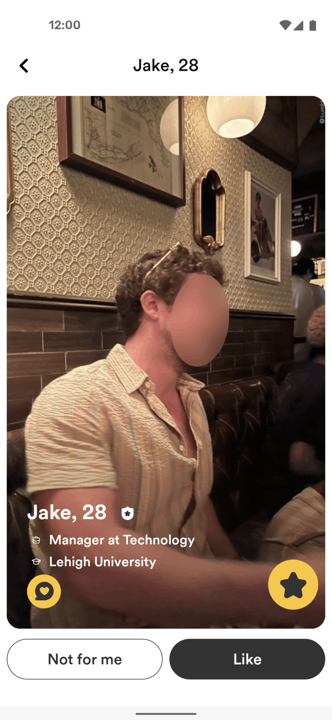 Bumble Android Lifestyle interface screenshot 22
