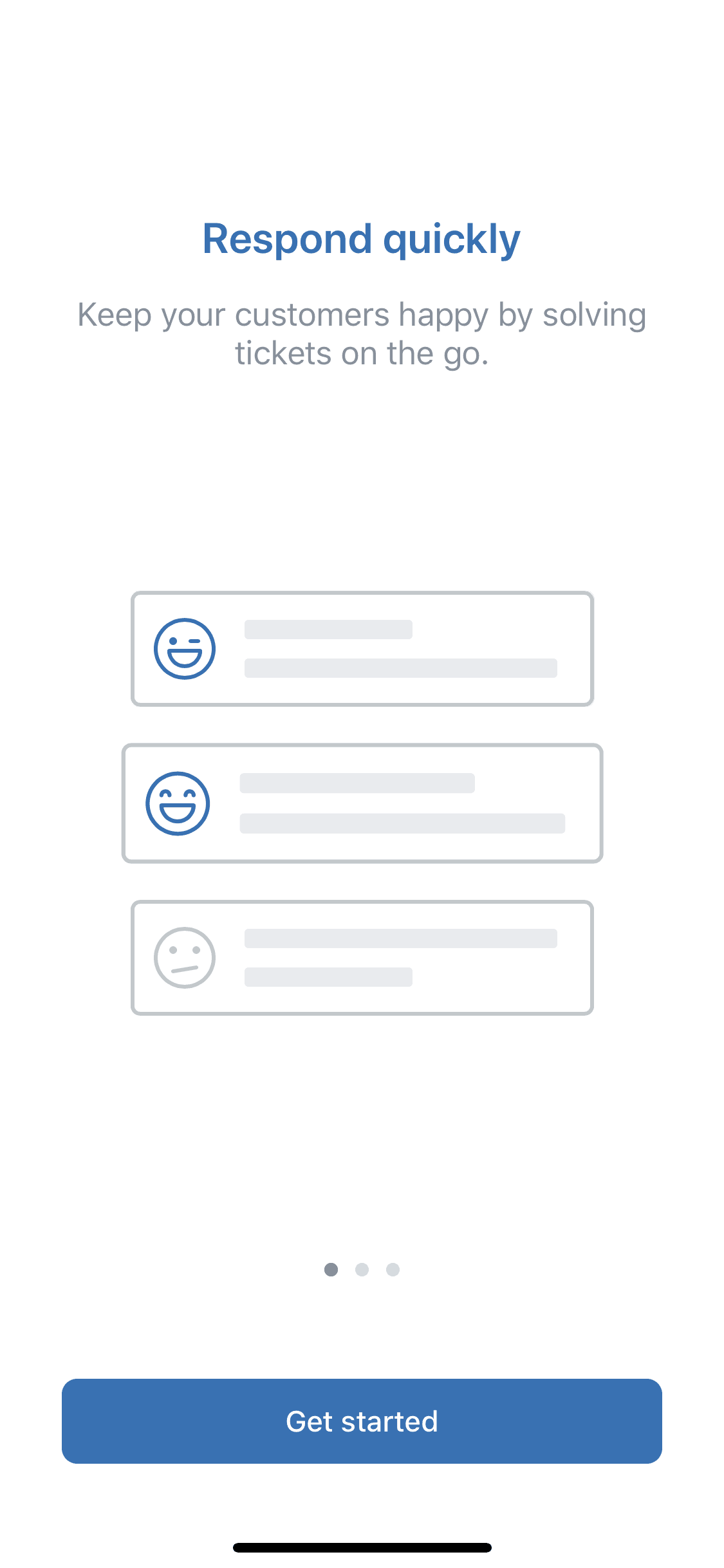 Zendesk Support iOS Business interface screenshot 2