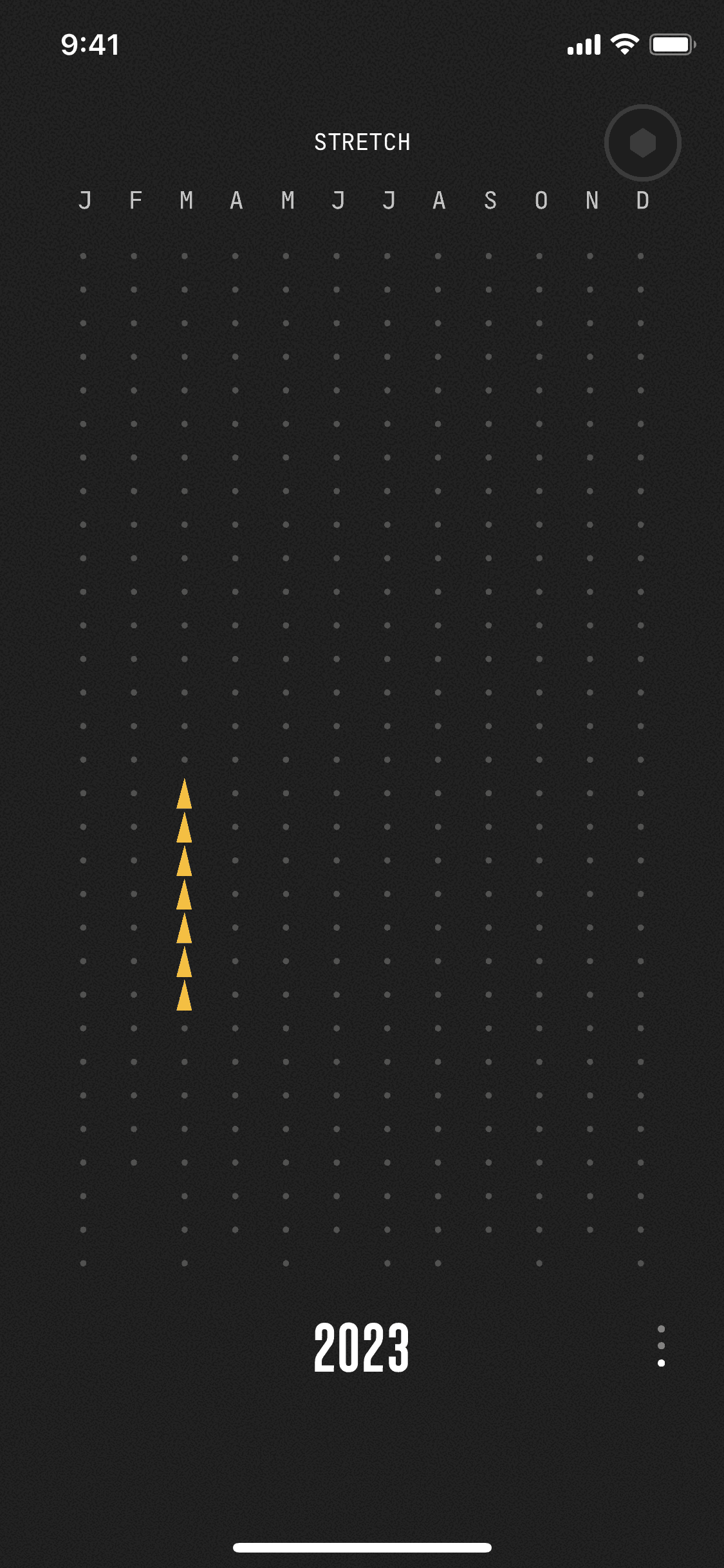 (Not Boring) Habits iOS Health & Fitness interface screenshot 20
