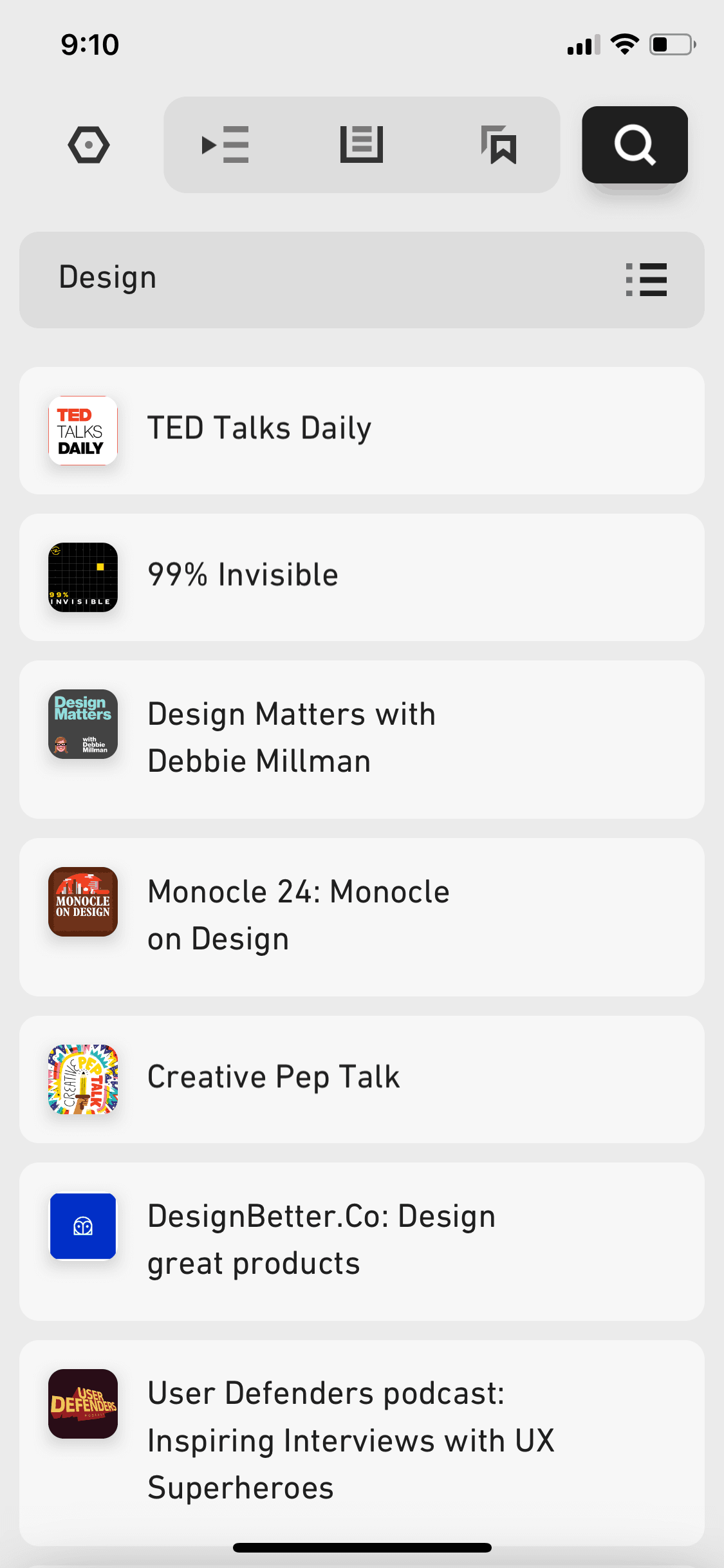 Agora iOS News interface screenshot 24