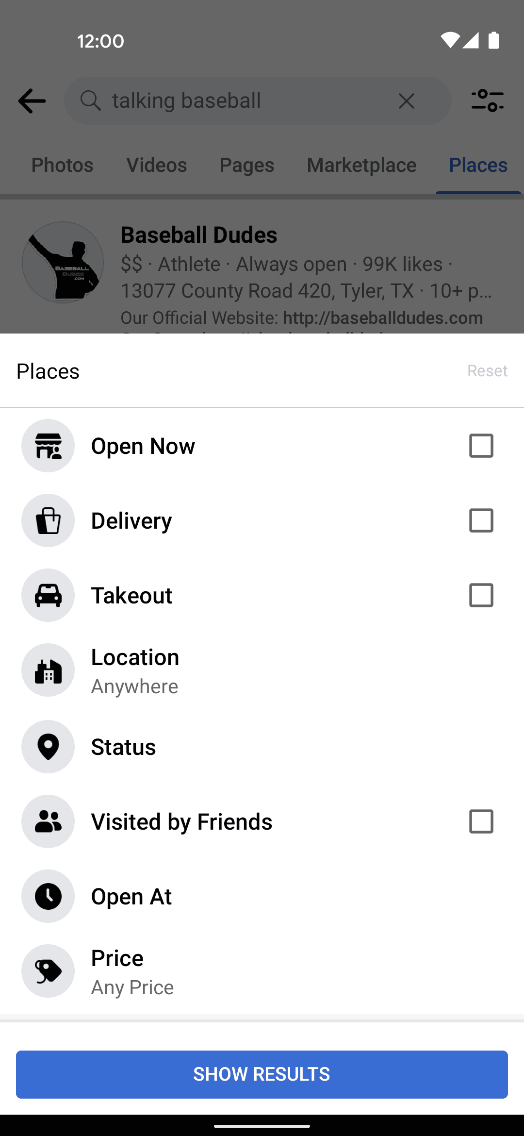 Facebook Android Social Networking interface screenshot 9