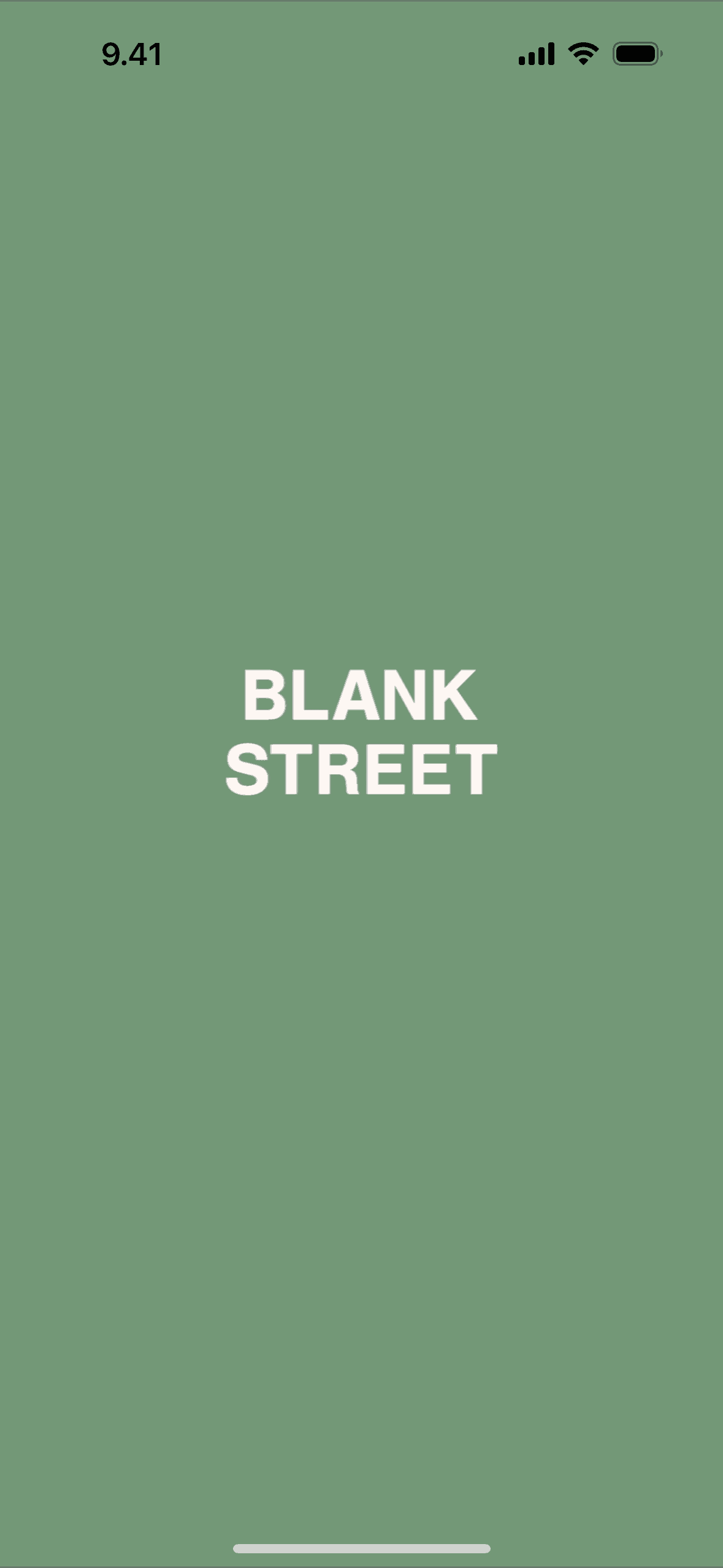 Blank Street iOS Food & Drink interface screenshot 1