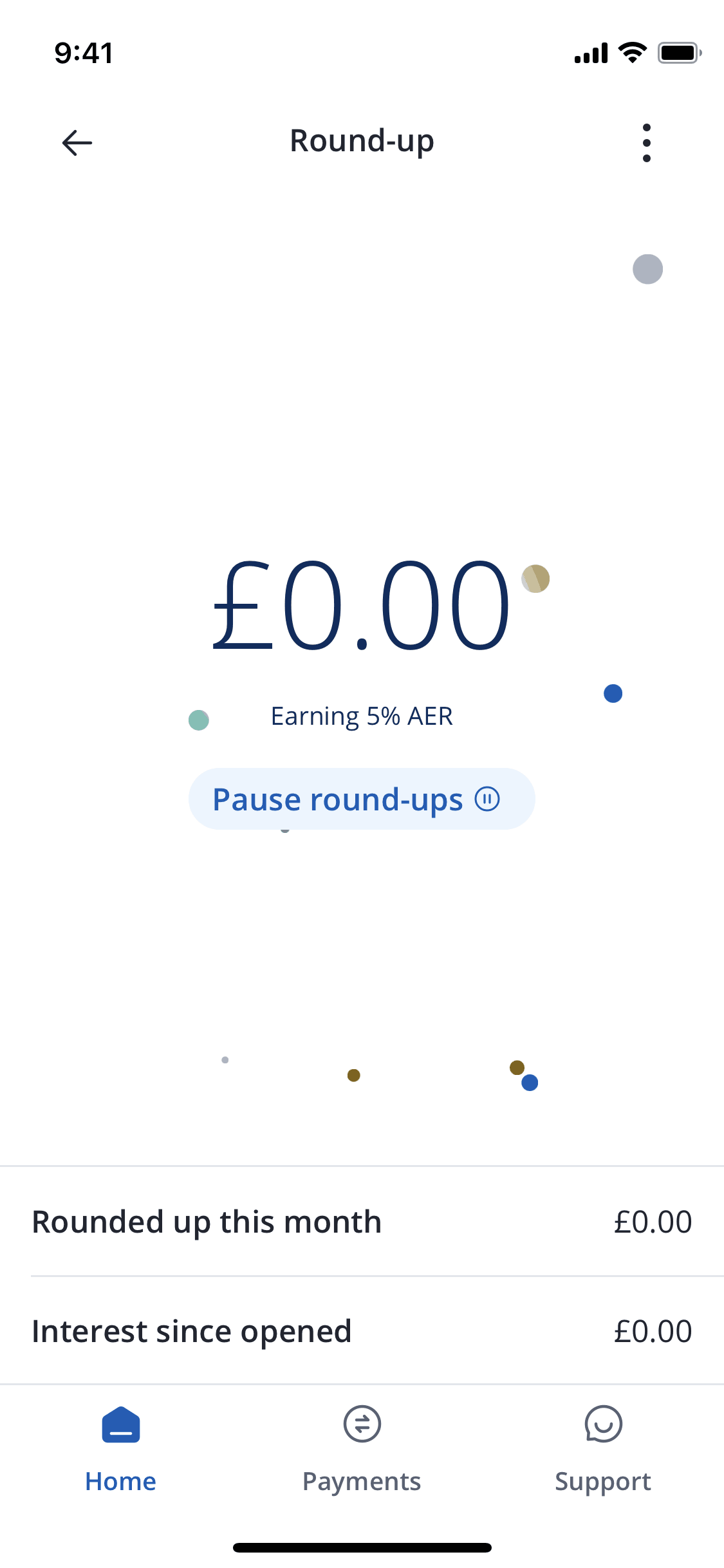 Chase UK iOS Finance interface screenshot 3
