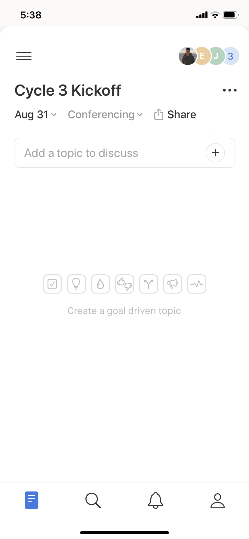 Navigator iOS Productivity interface screenshot 23