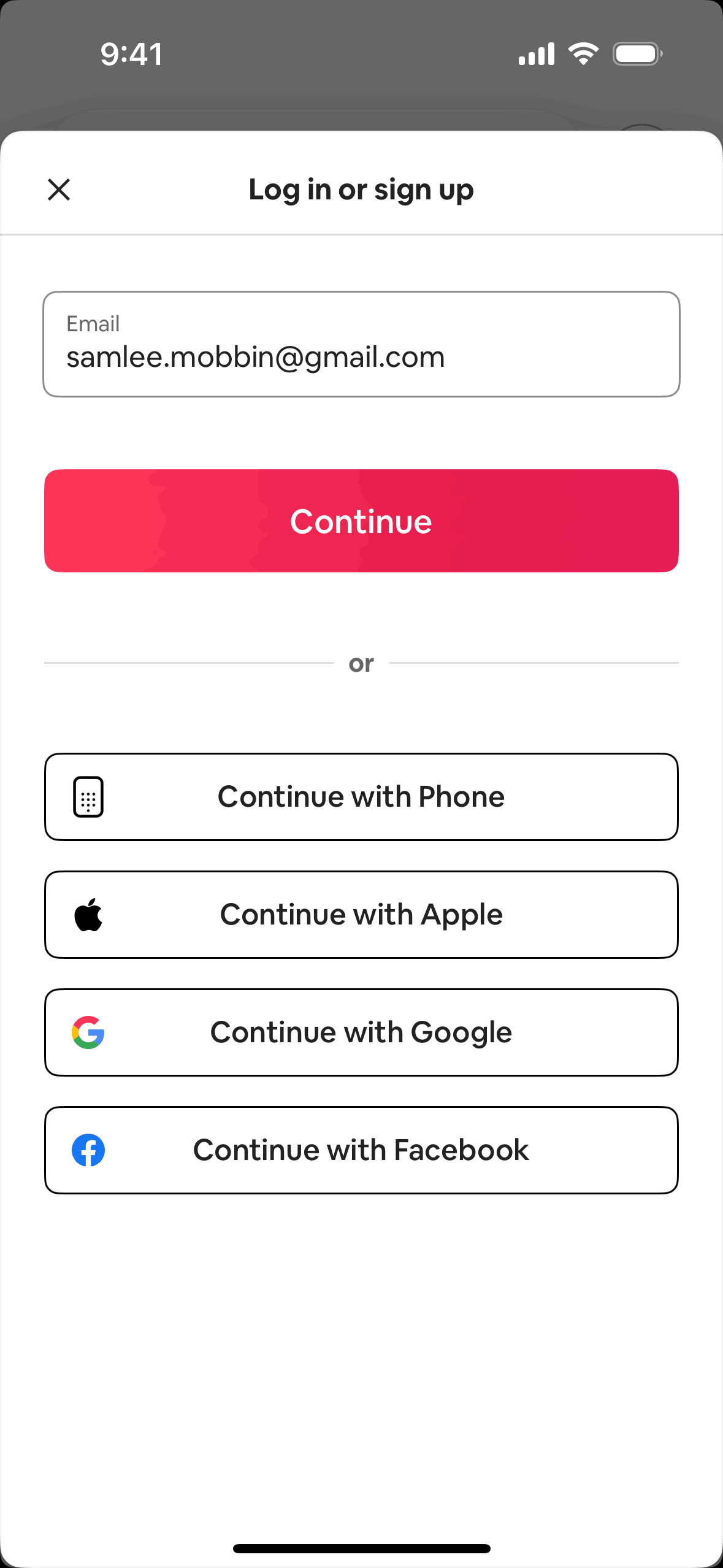 Airbnb onboarding screen 3