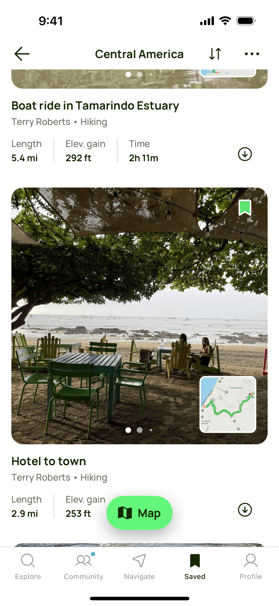 AllTrails iOS Health & Fitness interface screenshot 3