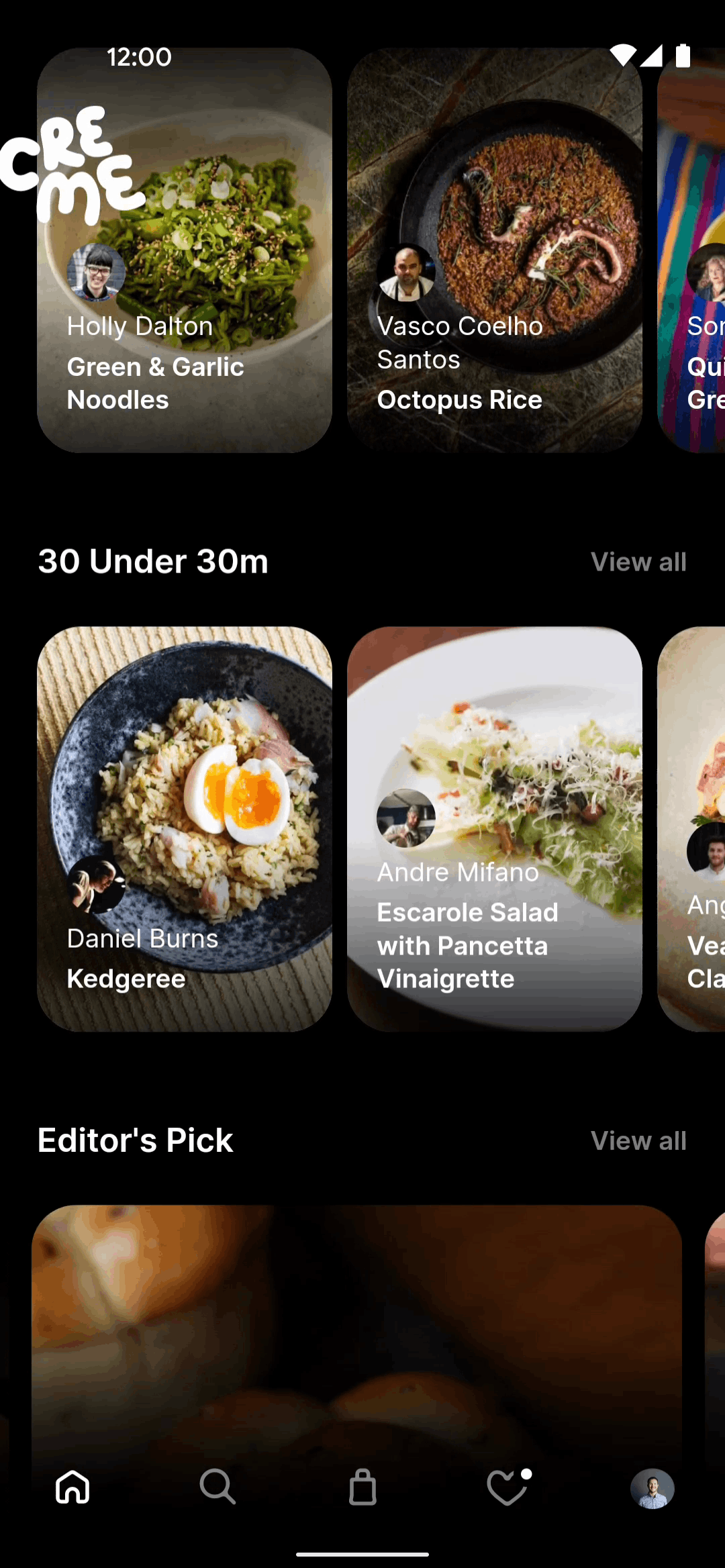 CREME Android AI interface screenshot 2