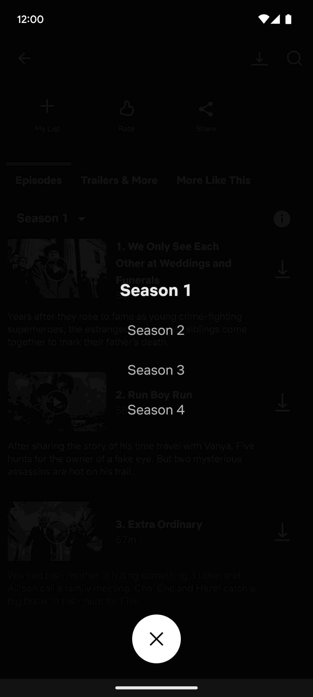 Netflix Android Entertainment interface screenshot 11