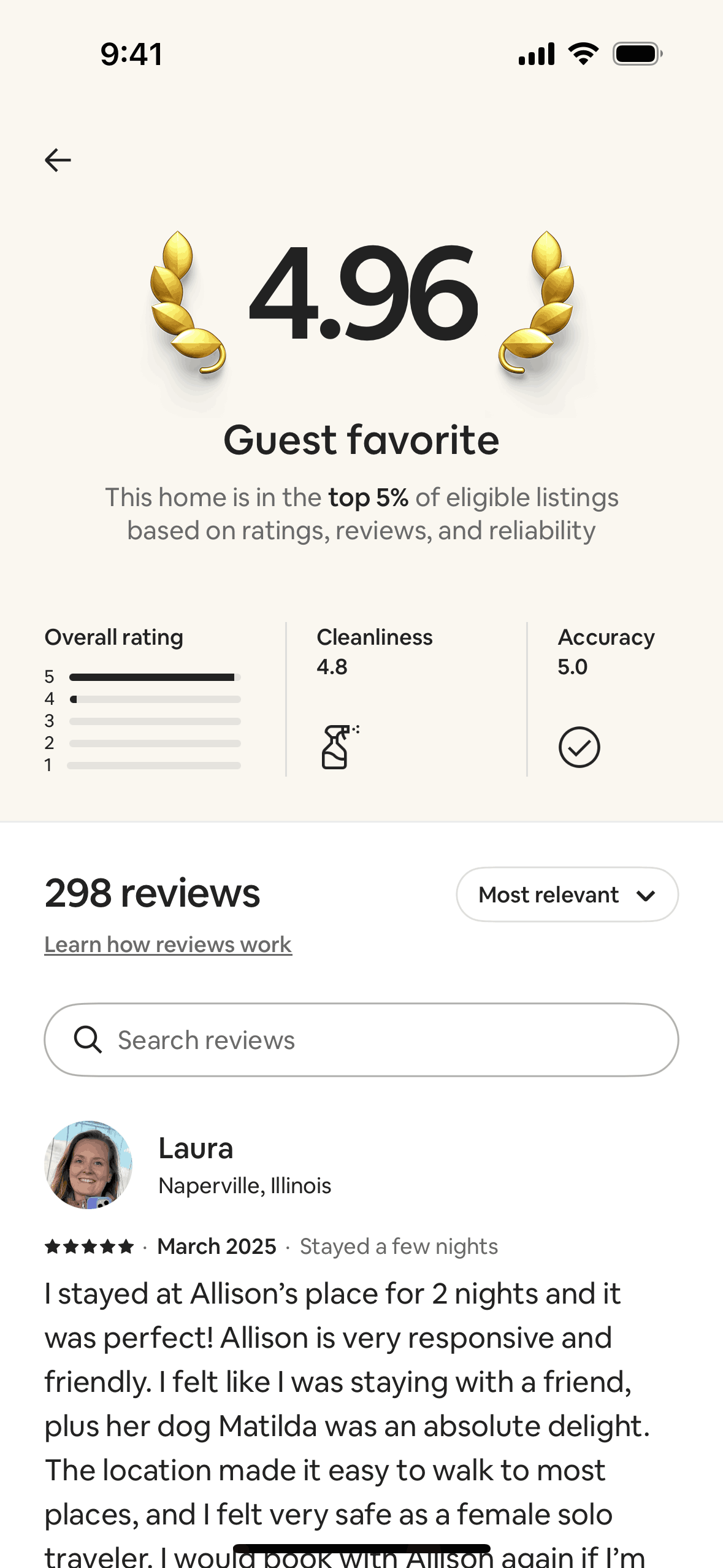 Airbnb iOS Real Estate interface screenshot 13