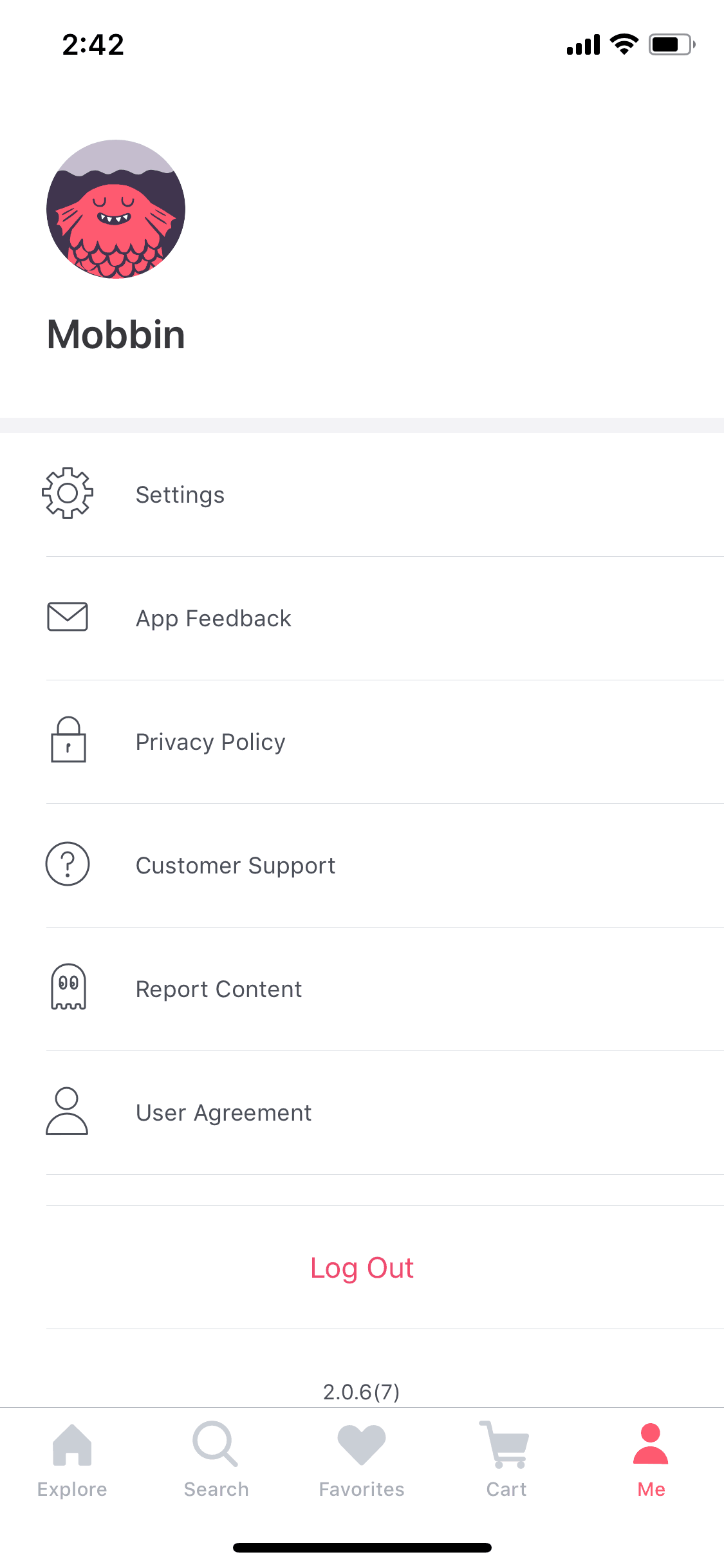 Redbubble iOS Shopping interface screenshot 21