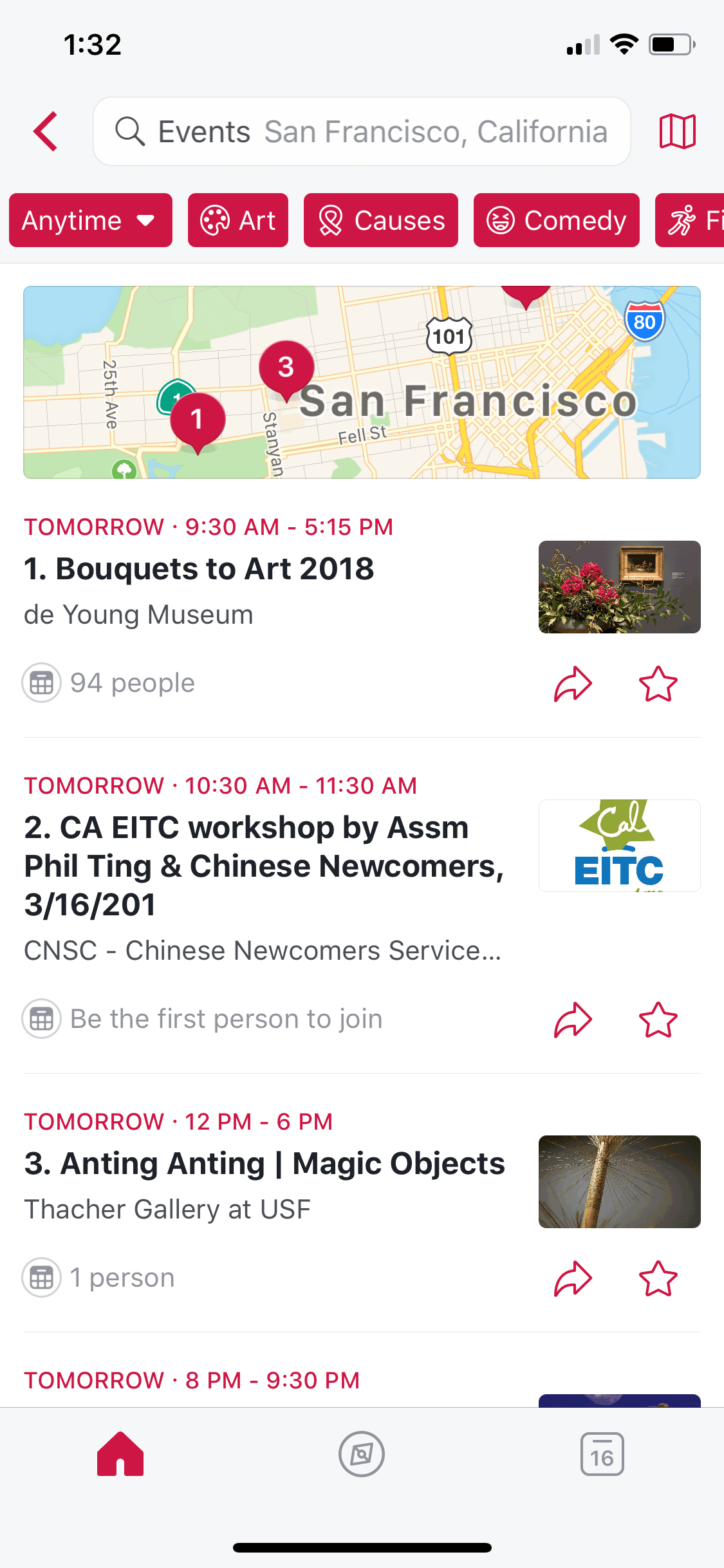 Facebook Local iOS Social Networking interface screenshot 14