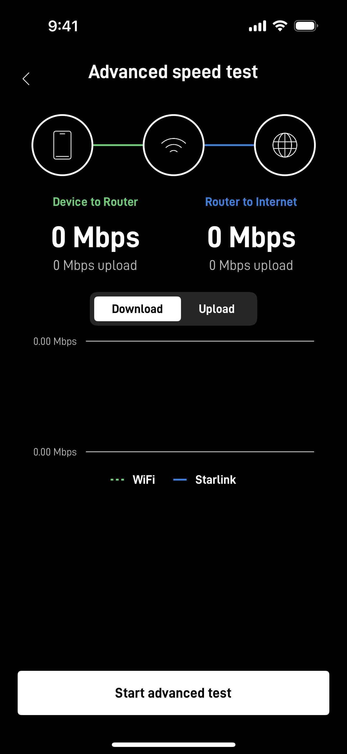 Starlink iOS Utilities interface screenshot 21