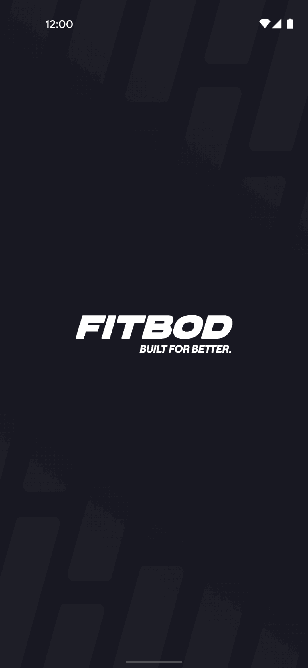 Fitbod Android Health & Fitness interface screenshot 1