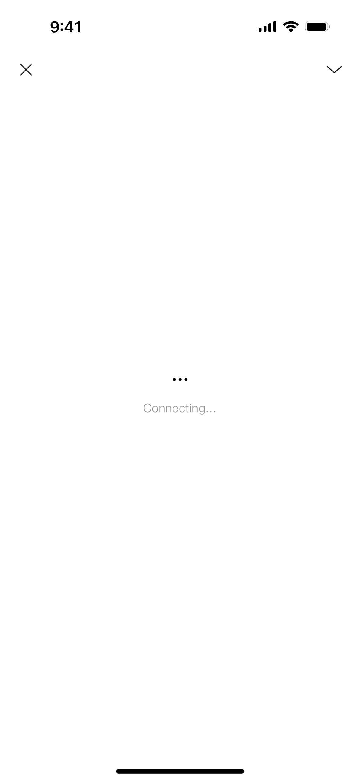 Chatting with virtual assistant on ZARA (ios) screen 2
