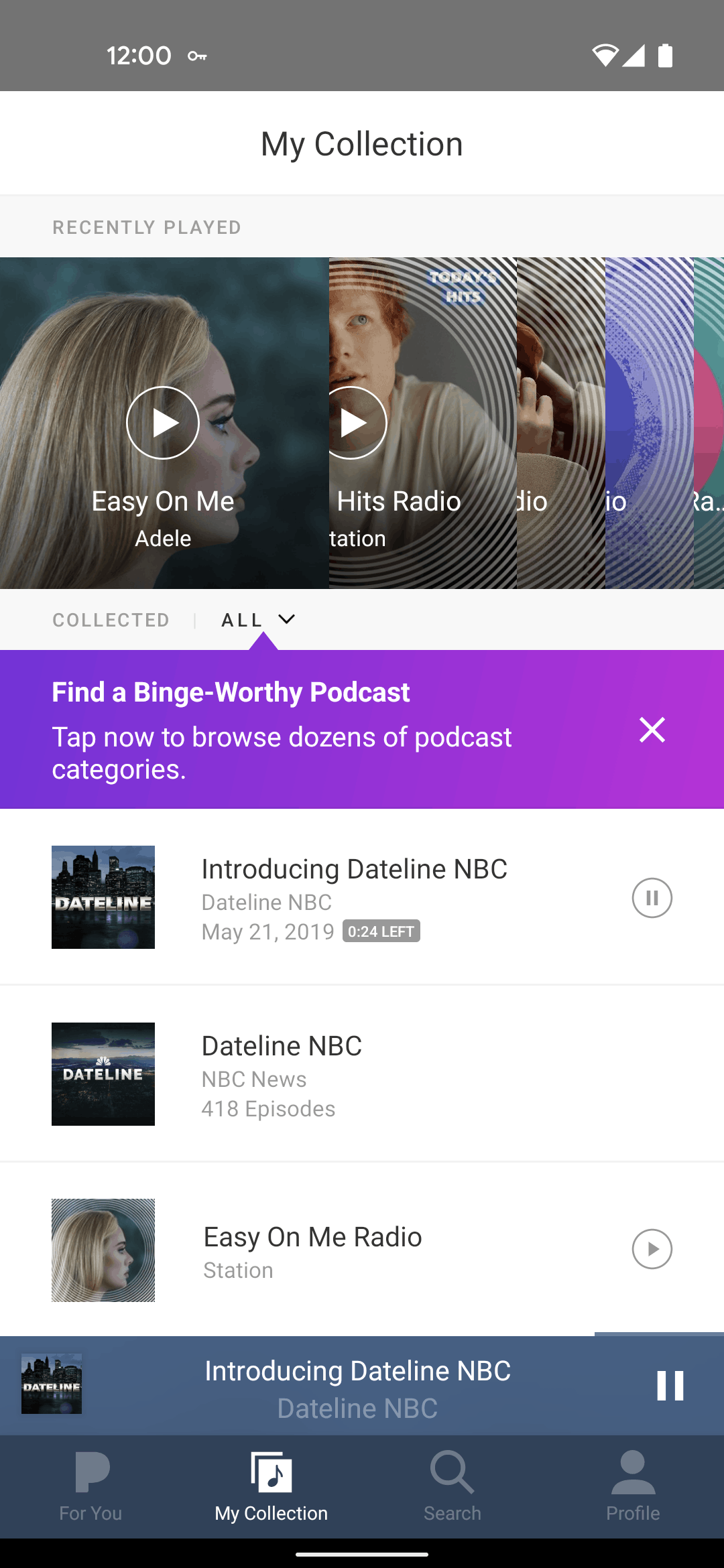 Pandora Android Music & Audio interface screenshot 22