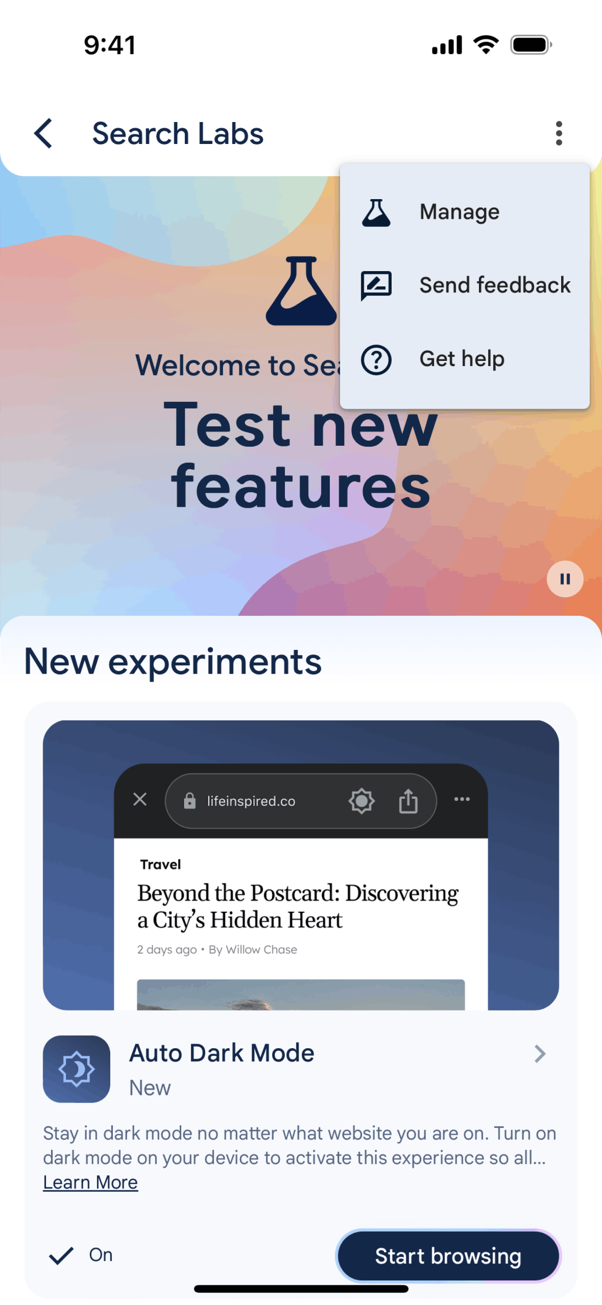 Google iOS AI interface screenshot 23