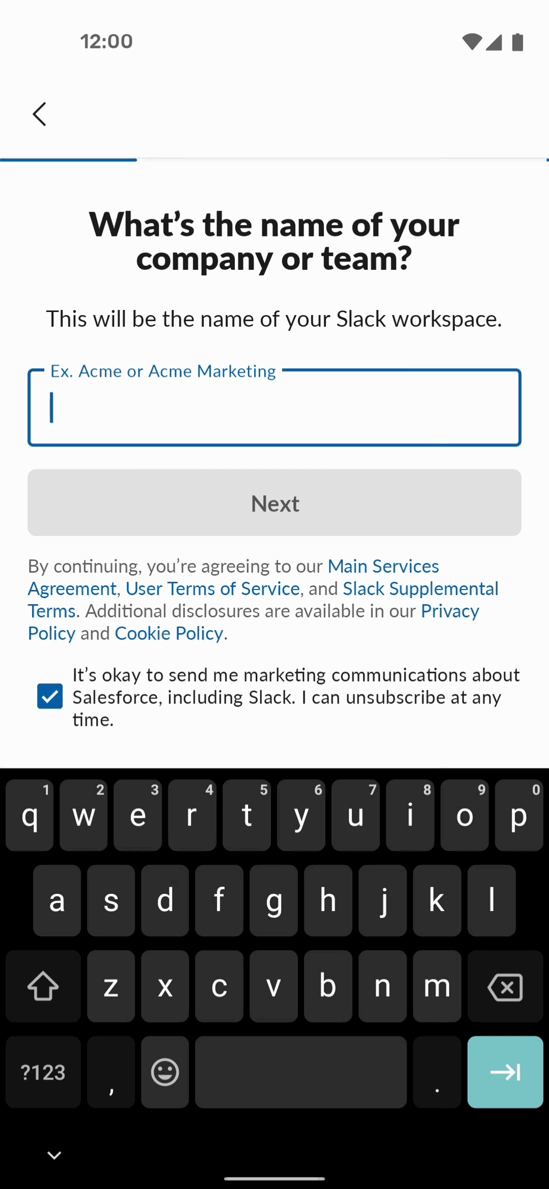 Slack Android Business interface screenshot 15