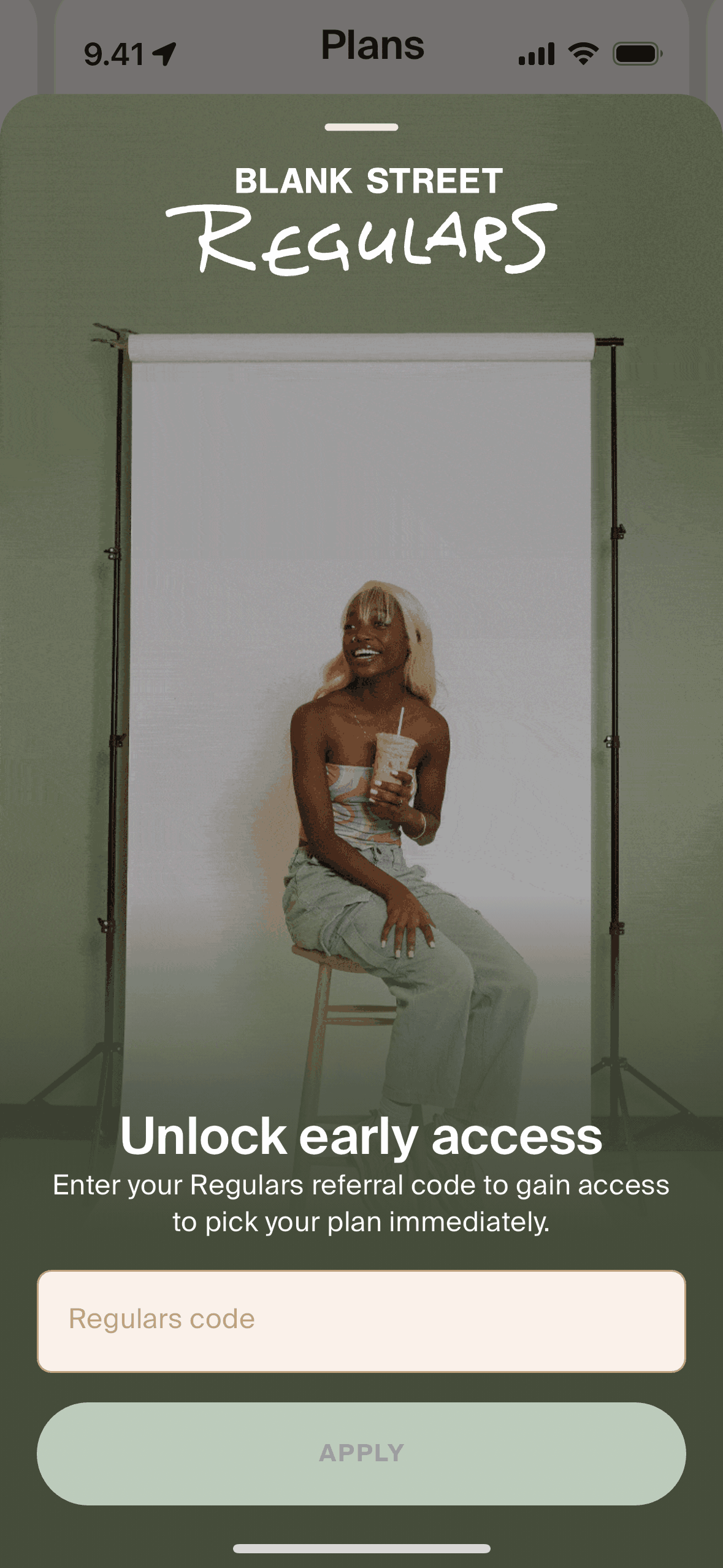 Unlock access on Blank Street (ios) screen 2