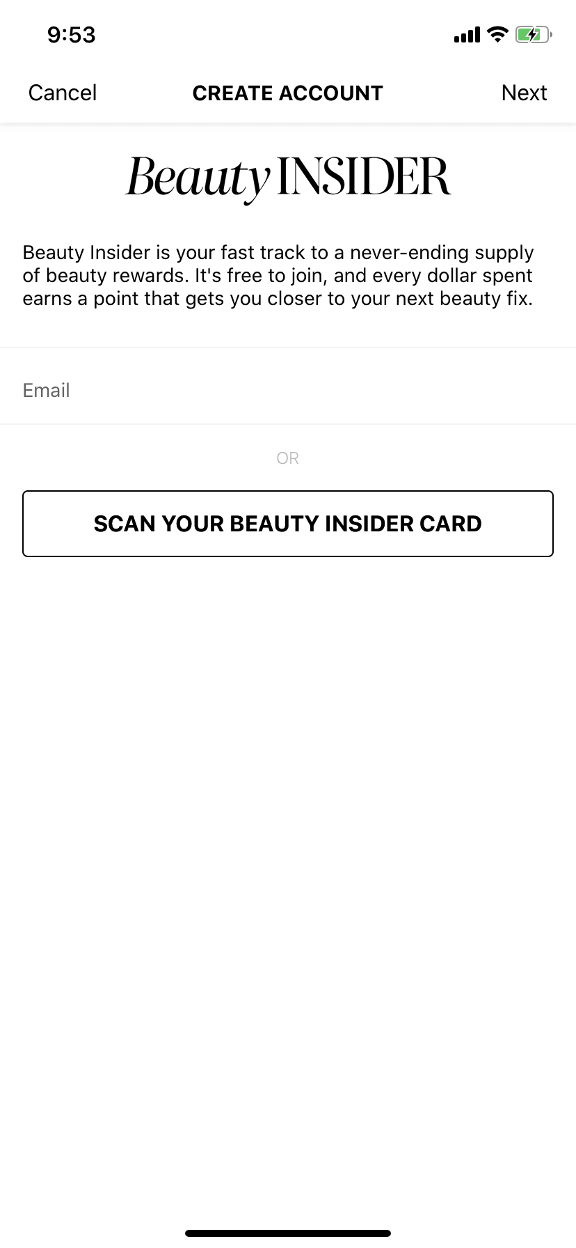 Sephora iOS Shopping interface screenshot 8