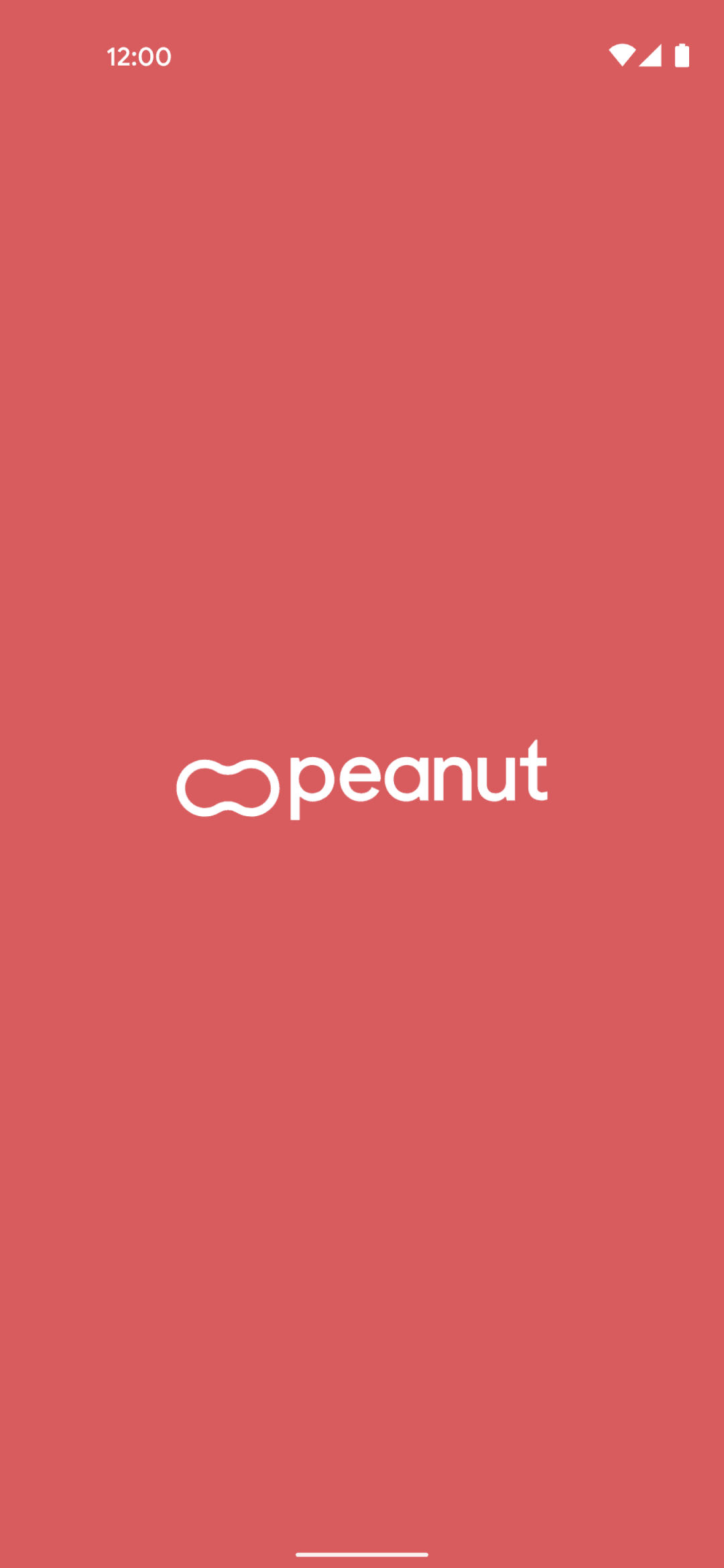 Peanut Android Social Networking interface screenshot 1