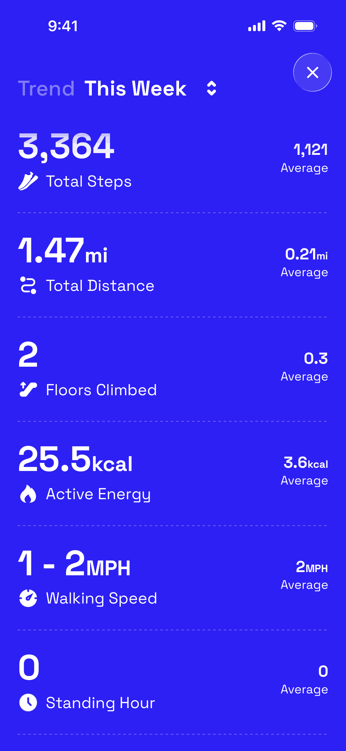 GO Club iOS Health & Fitness interface screenshot 22