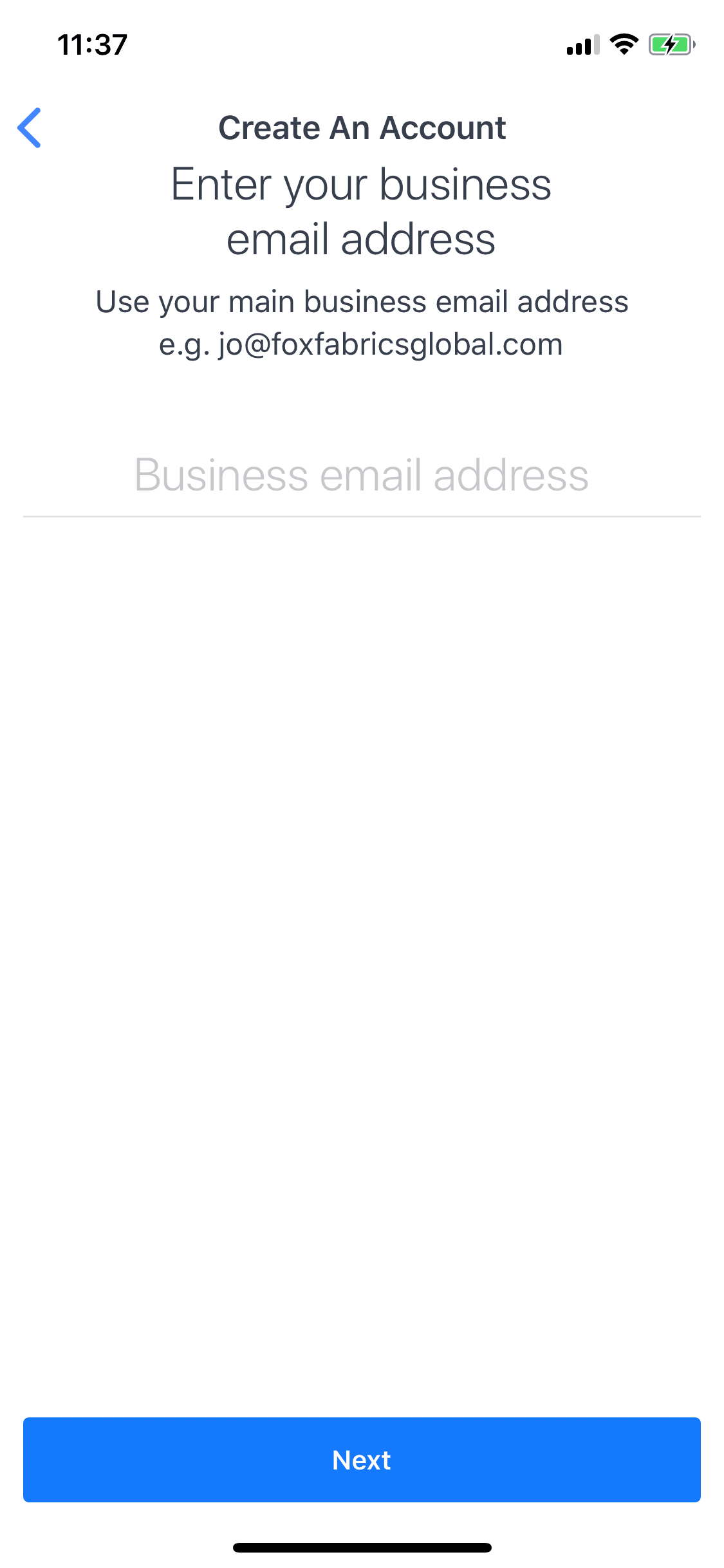 Workplace iOS Business interface screenshot 5