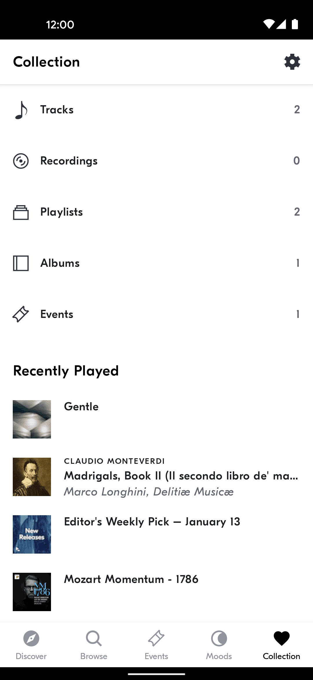 IDAGIO Android Music & Audio interface screenshot 3