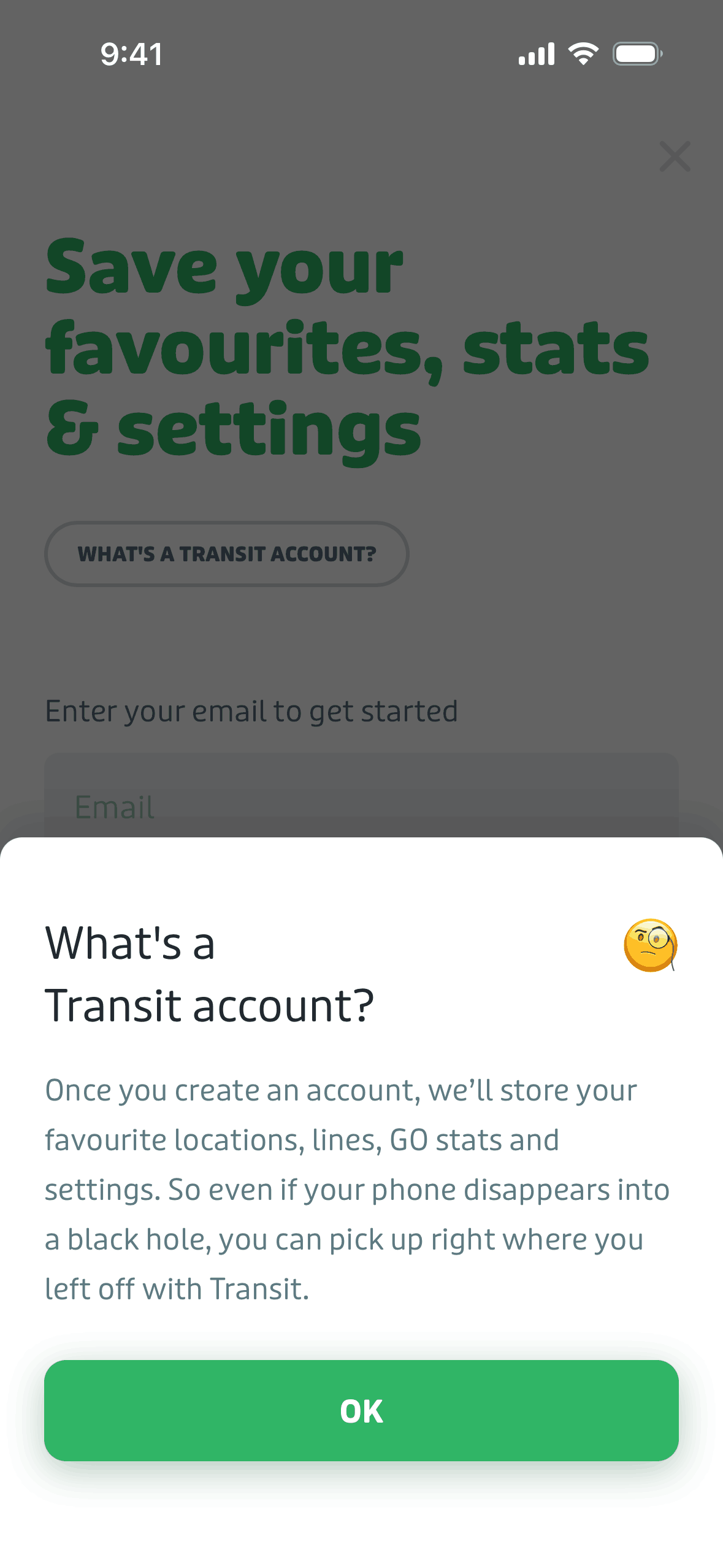 Transit iOS Maps & Navigation interface screenshot 19