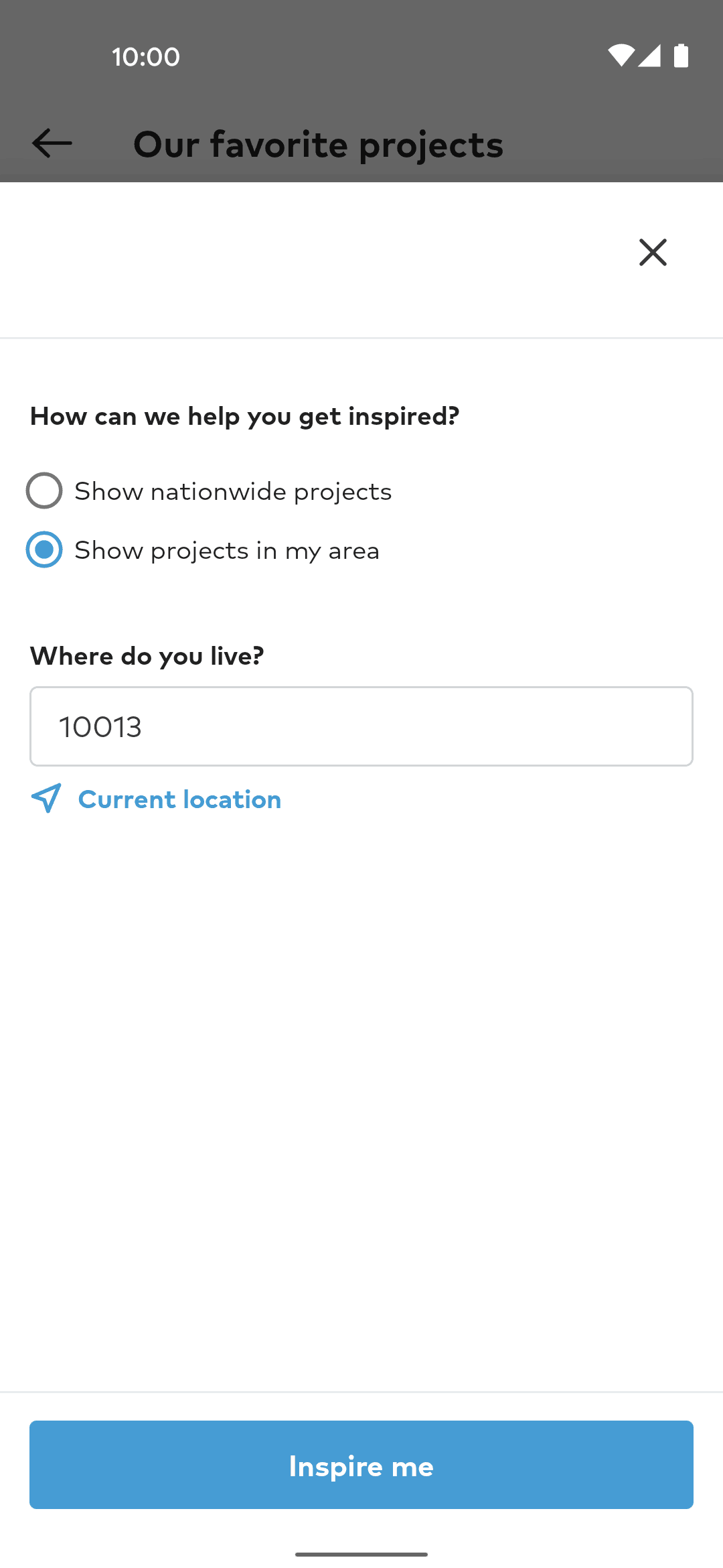Thumbtack Android Lifestyle interface screenshot 8
