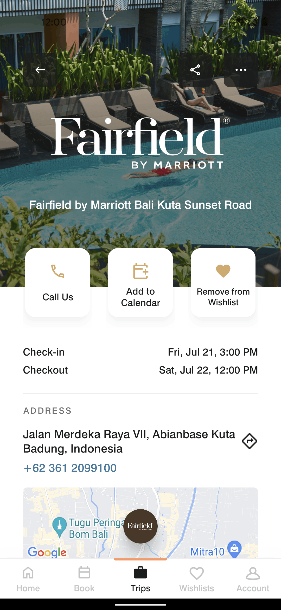 Marriott Bonvoy Android Travel & Transportation interface screenshot 5