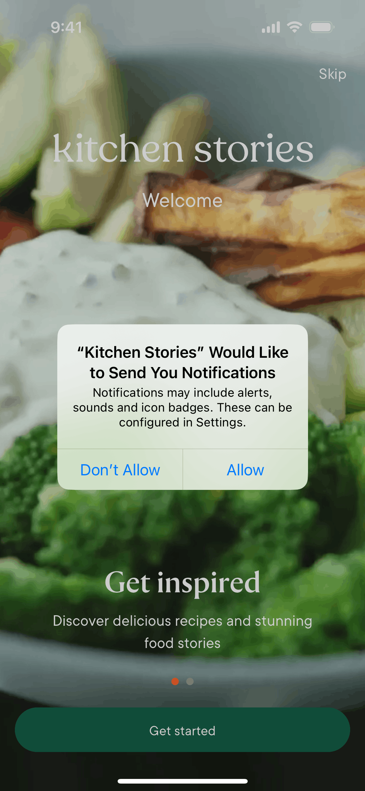 Kitchen Stories iOS Food & Drink interface screenshot 3