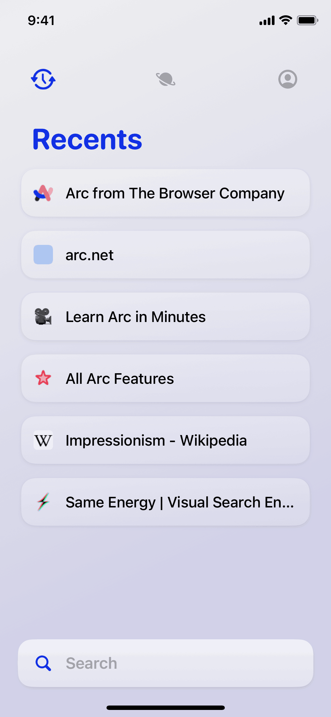 Arc Sidebar Sync iOS Utilities interface screenshot 22